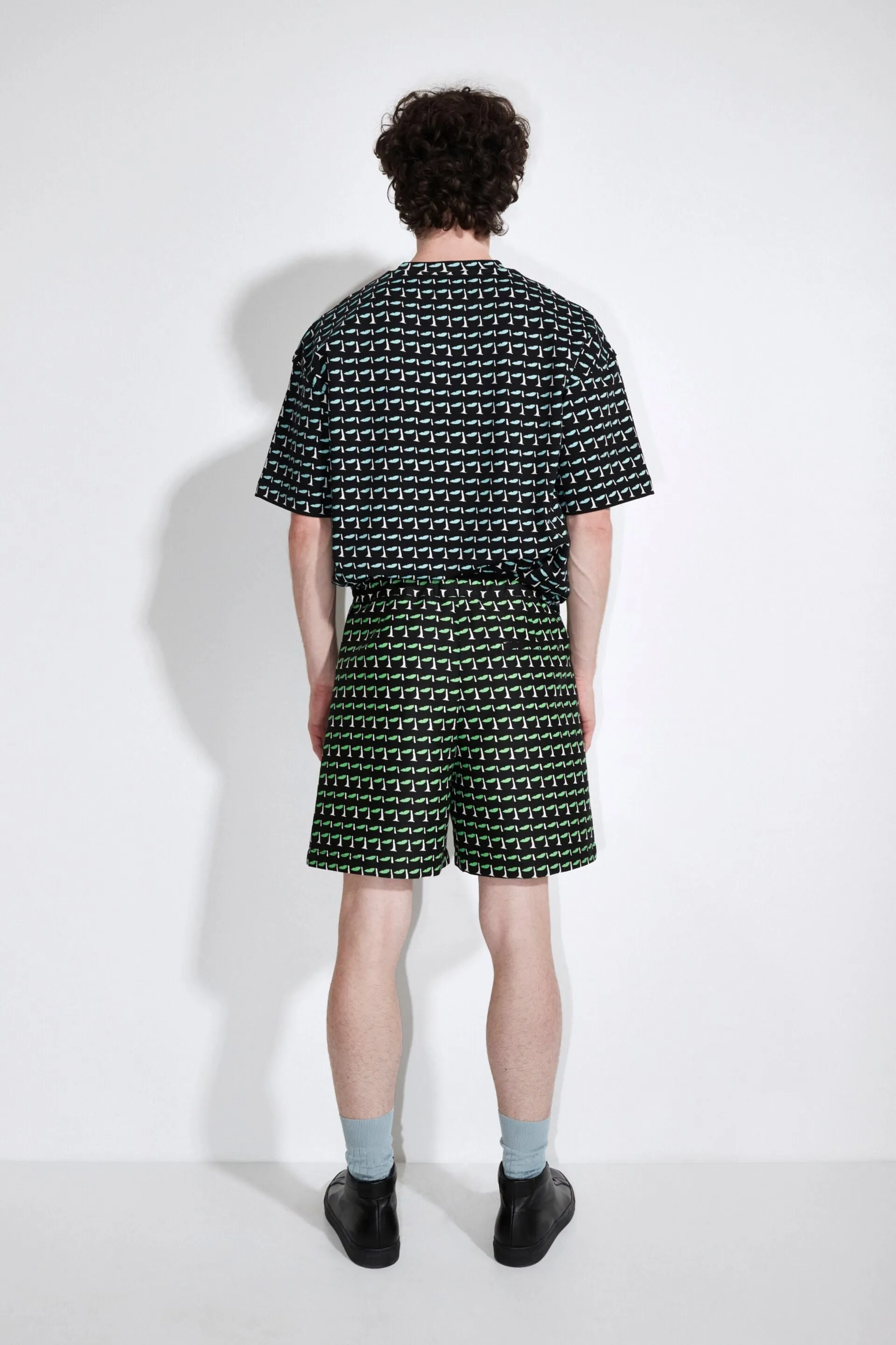 Pablo Elastic Waistband Shorts sold by Christian Wijnants product image thumbnail 3