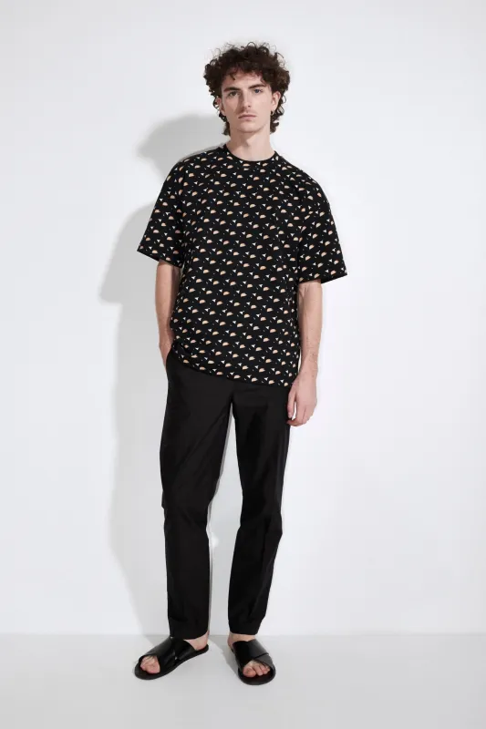 Tafur Printed Jersey T-Shirt made by Christian Wijnants