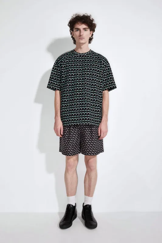 Tafur Printed Jersey T-Shirt made by Christian Wijnants