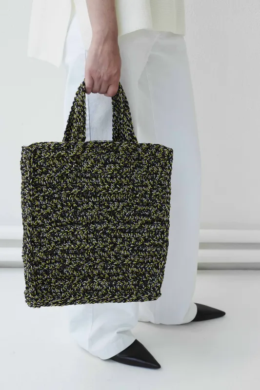 Atol crochet bag made by Christian Wijnants
