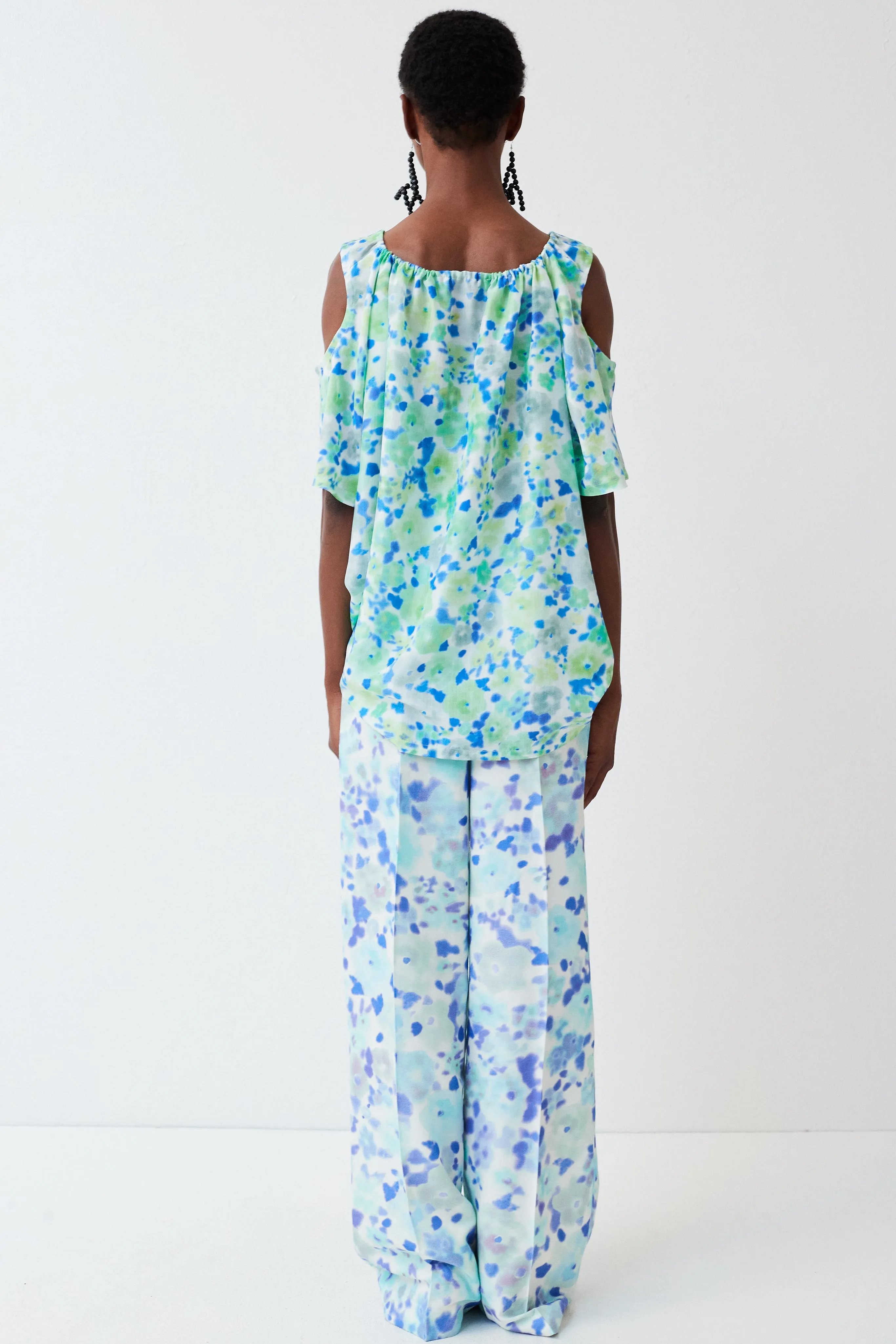 Tahar cold shoulder top sold by Christian Wijnants product image thumbnail 4