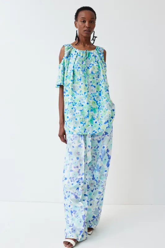 Tahar cold shoulder top made by Christian Wijnants