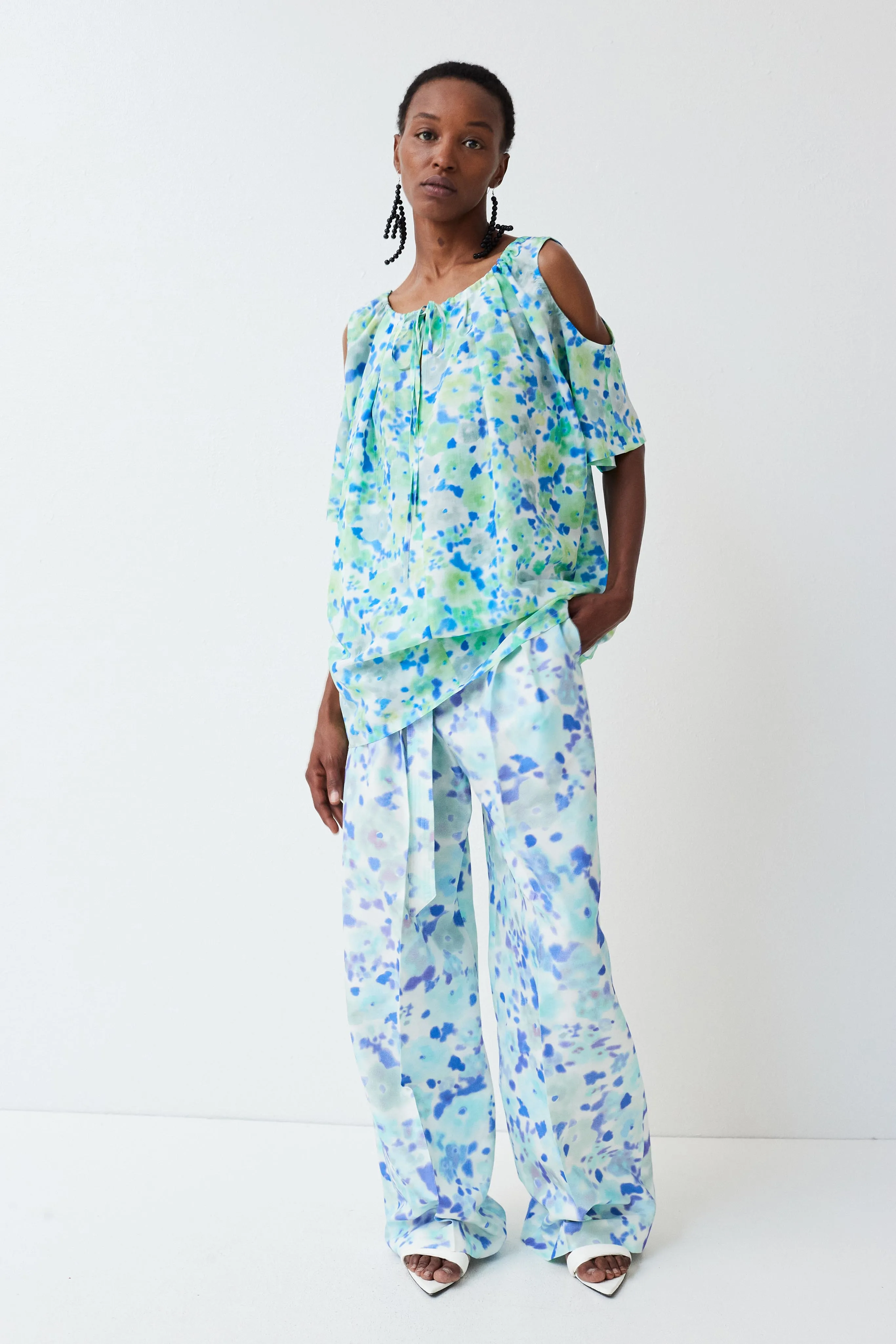 Tahar cold shoulder top sold by Christian Wijnants product image thumbnail 2