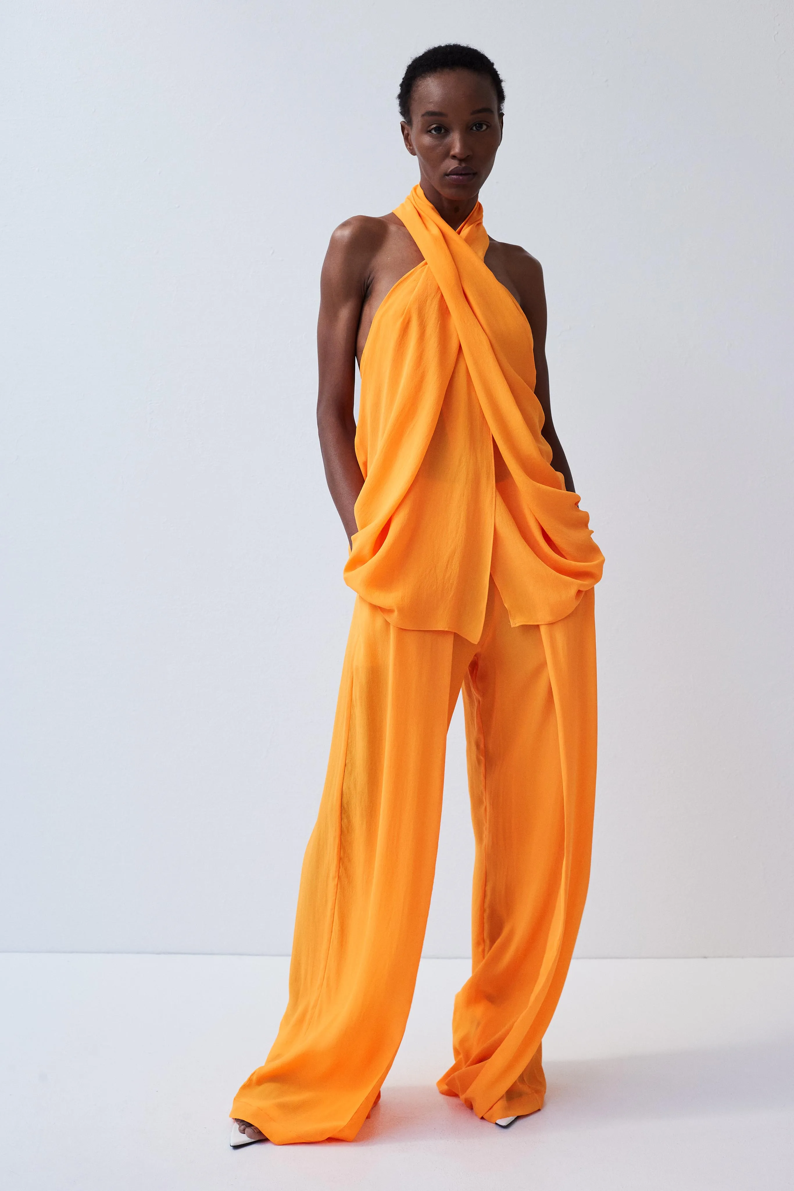 Telly wrapped top sold by Christian Wijnants