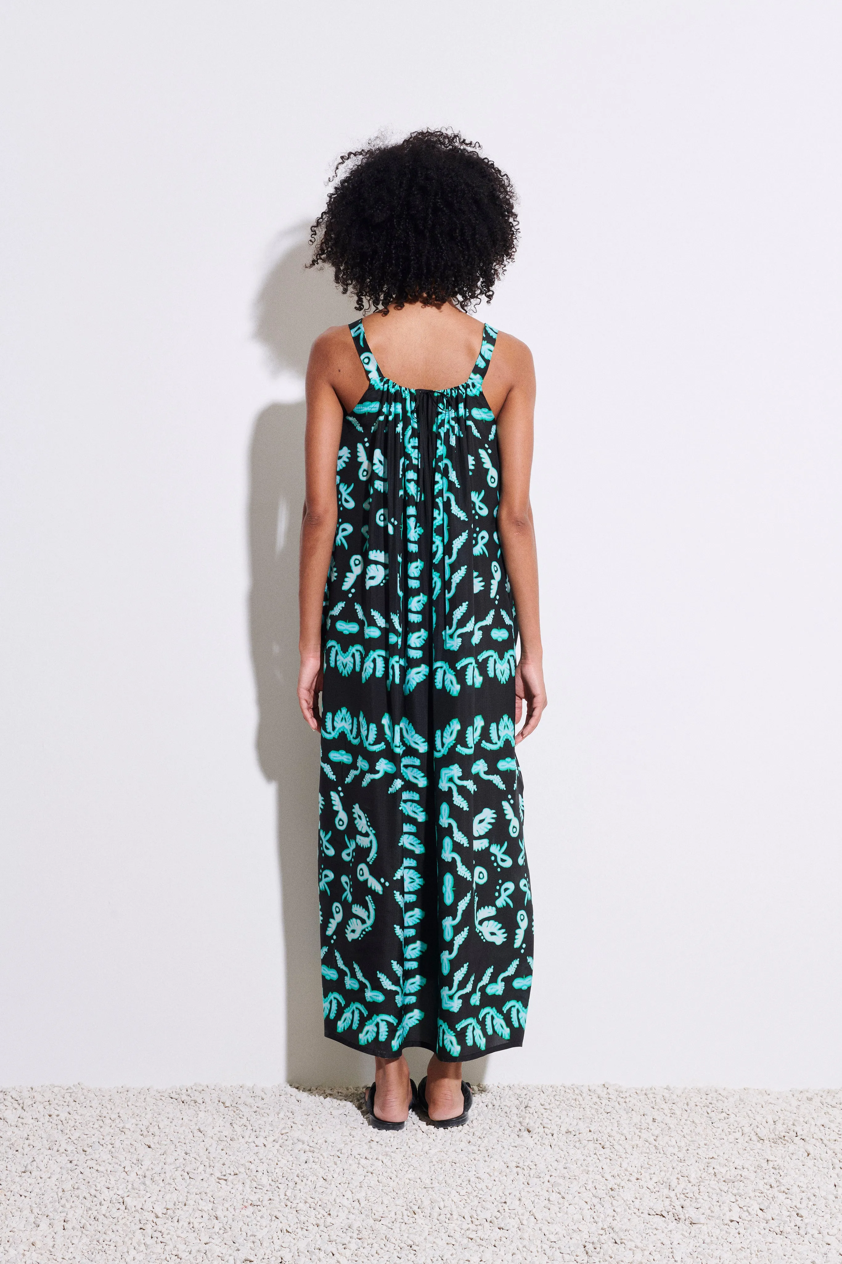 Diwo Drapy Summer Dress sold by Christian Wijnants product image thumbnail 4