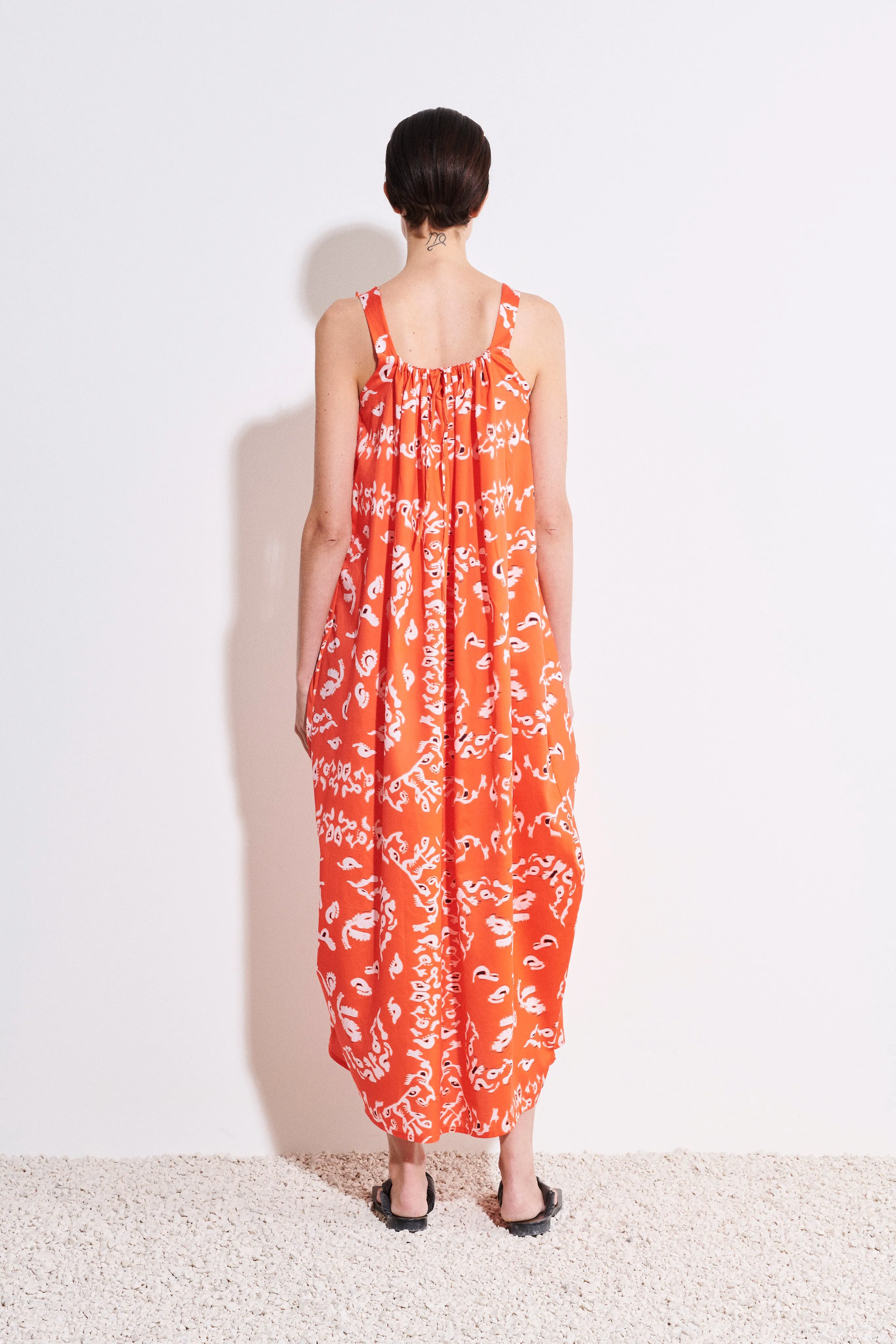 Diwo Drapy Summer Dress sold by Christian Wijnants product image thumbnail 4