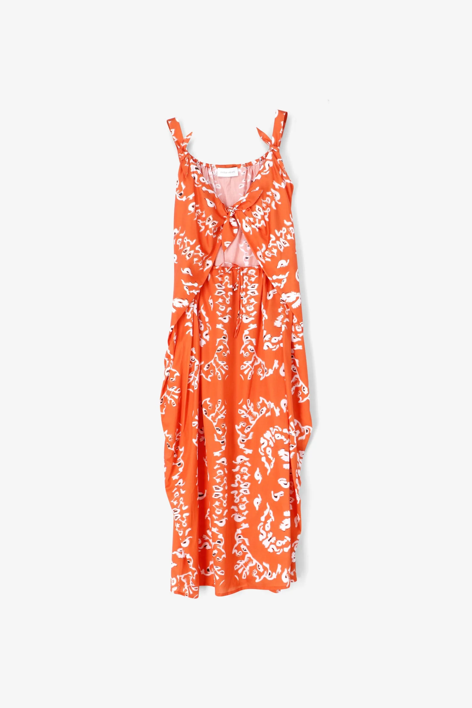 Diwo Drapy Summer Dress sold by Christian Wijnants product image thumbnail 5
