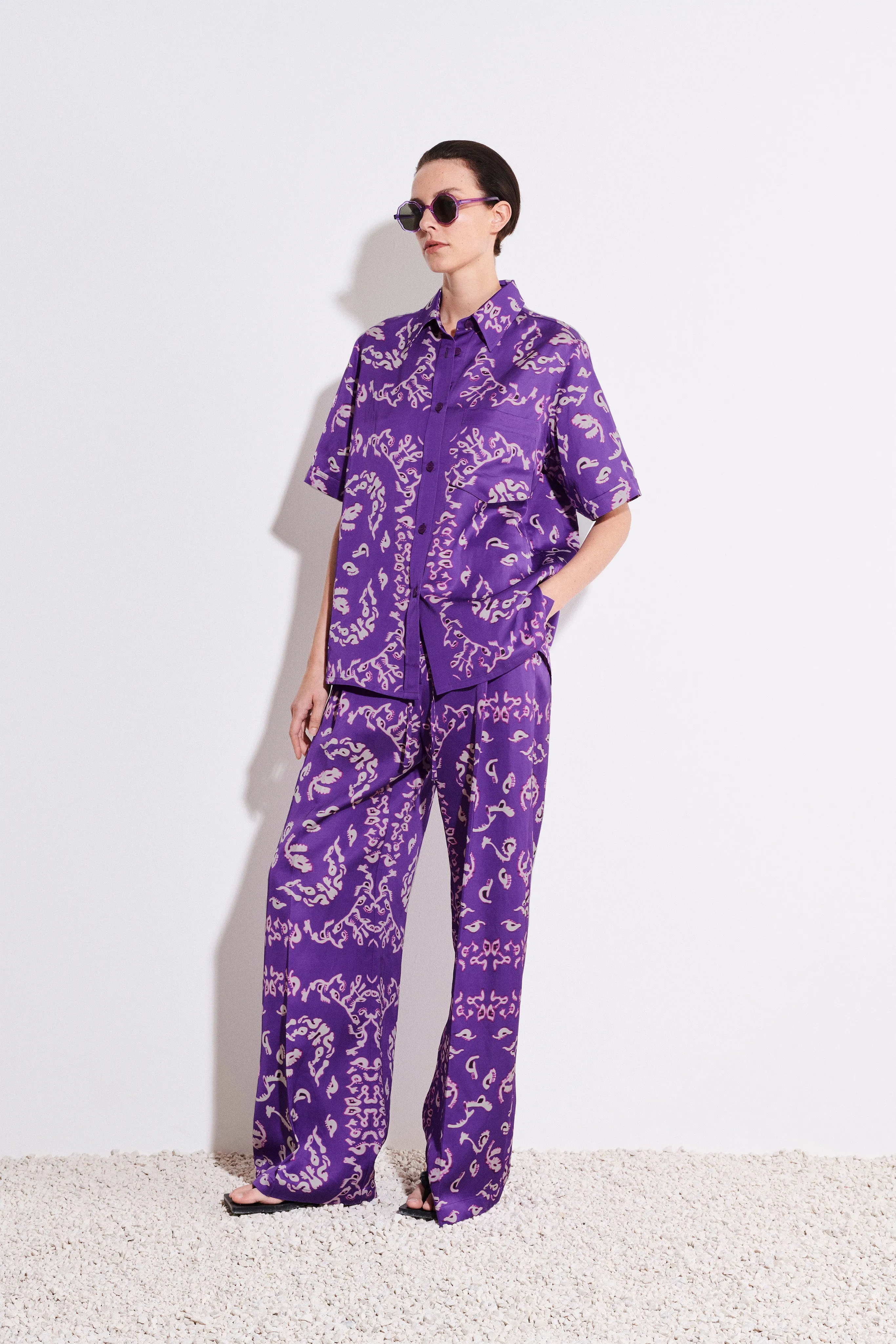 Pretsi Drawstring Trousers sold by Christian Wijnants product image thumbnail 2