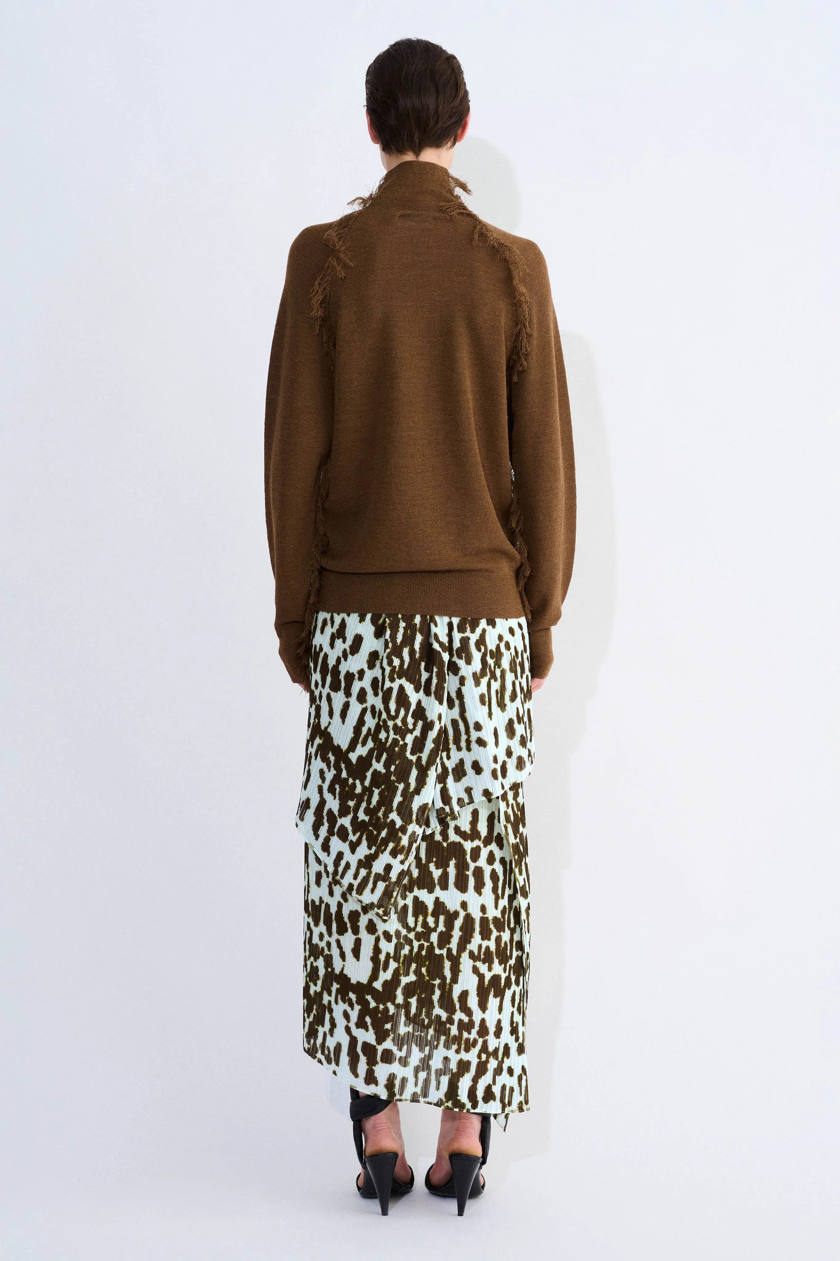 Sefu Plisse Skirt sold by Christian Wijnants product image thumbnail 3