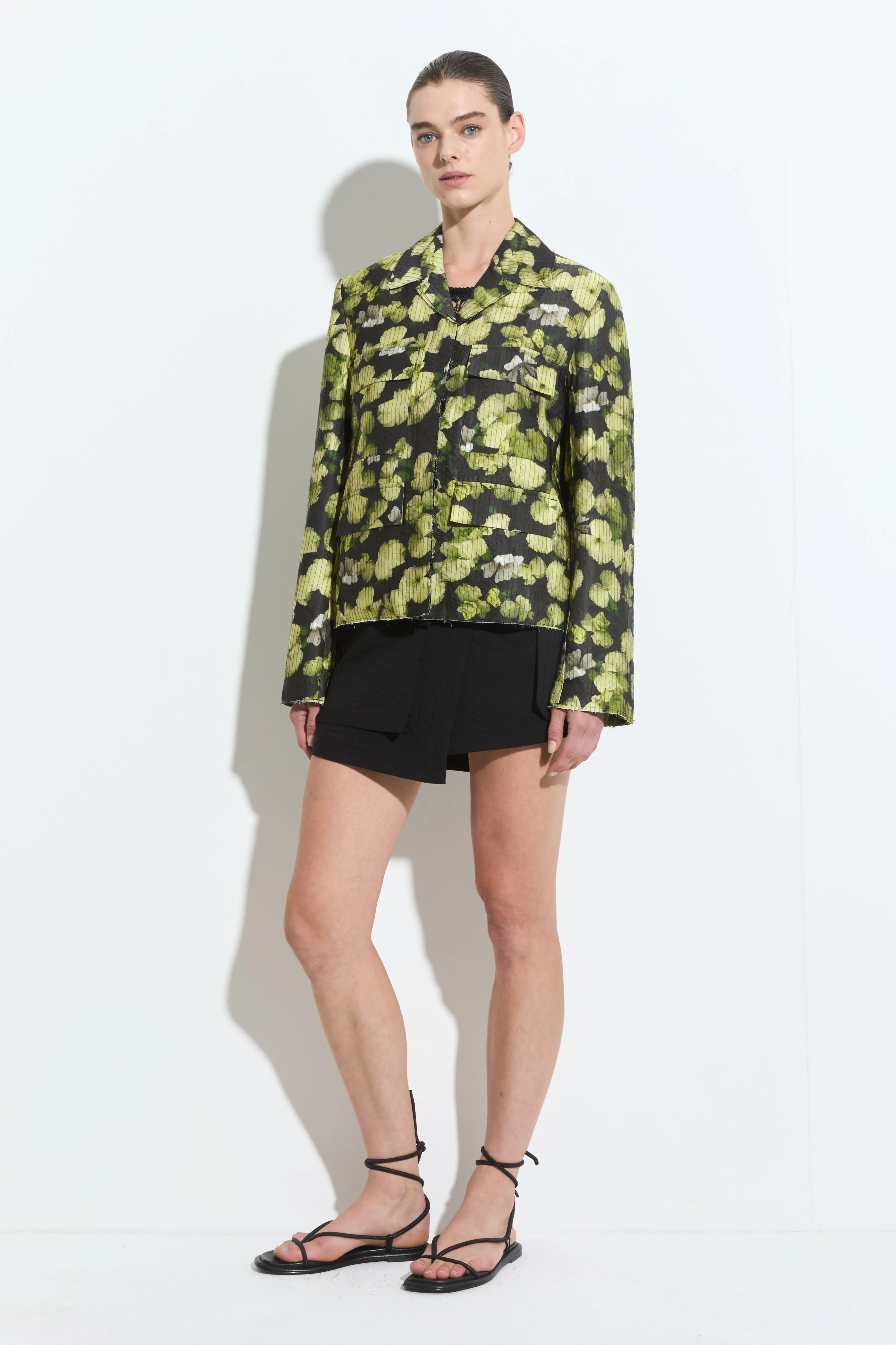 Juba Cropped Jacket sold by Christian Wijnants product image thumbnail 3