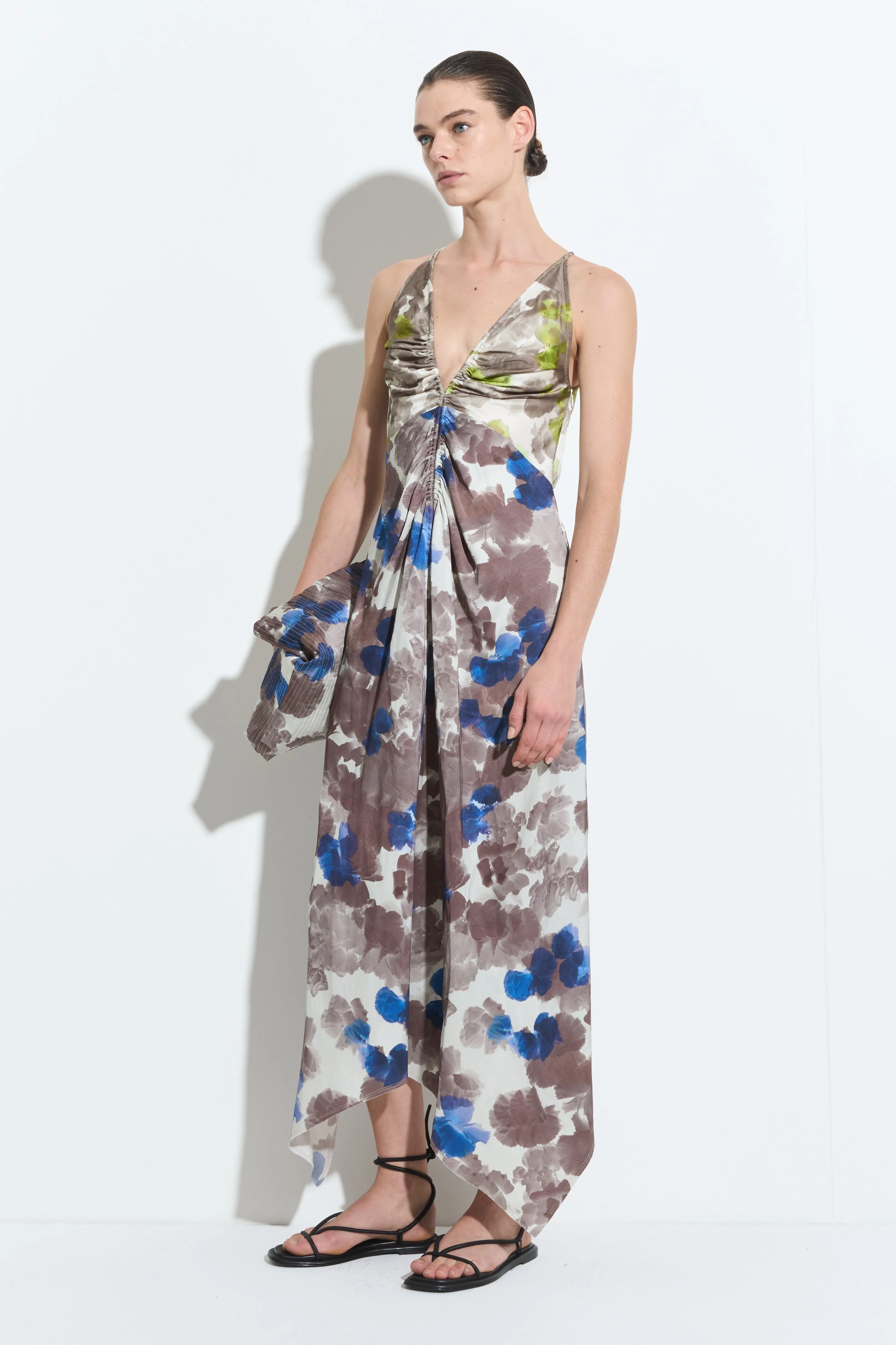 Dafina V-Neck Dress sold by Christian Wijnants product image thumbnail 3