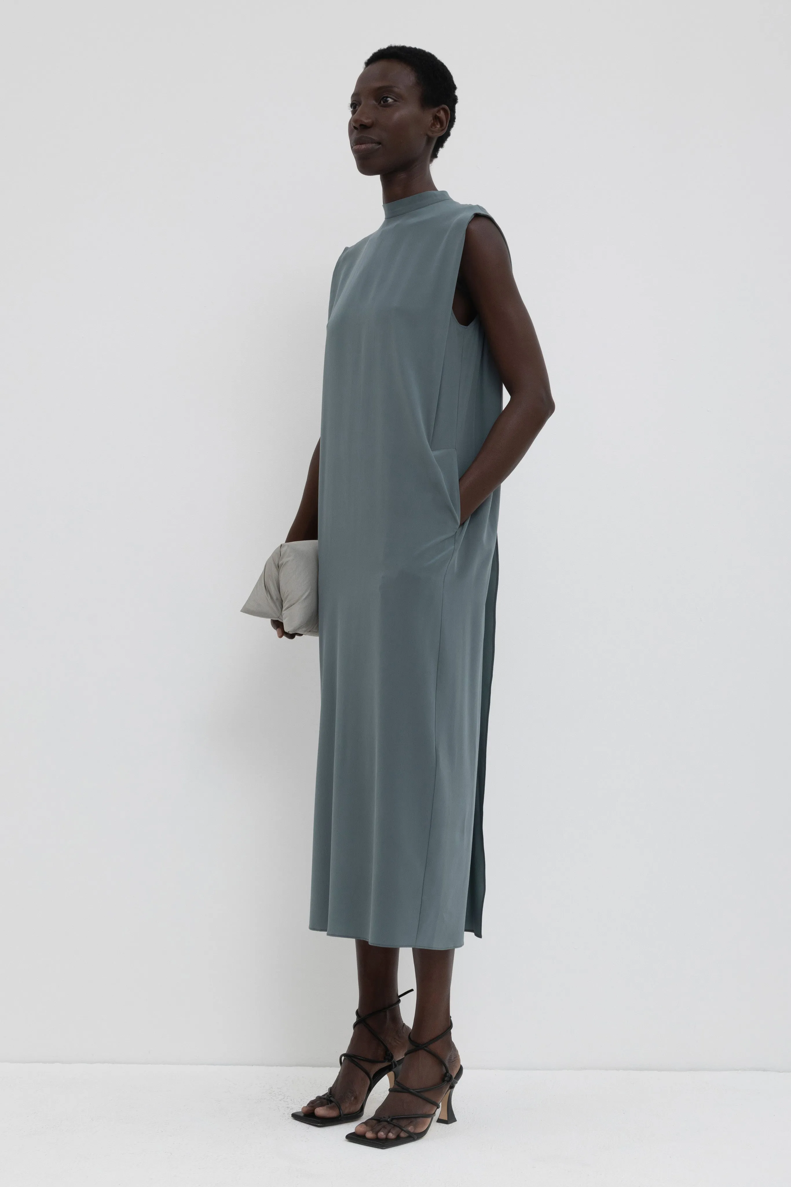 Dupas Silk Dress sold by Christian Wijnants product image thumbnail 2