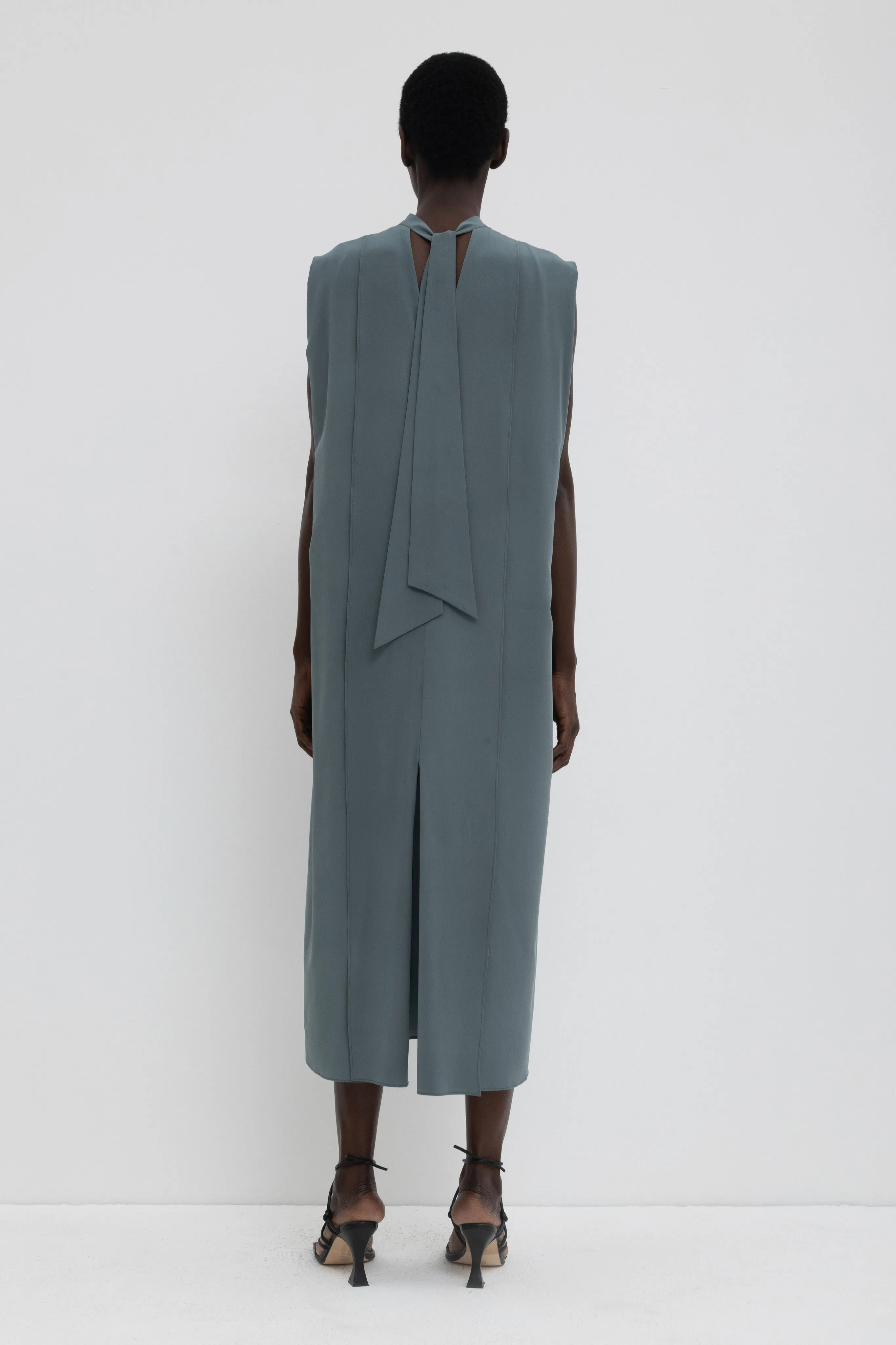 Dupas Silk Dress sold by Christian Wijnants product image thumbnail 3