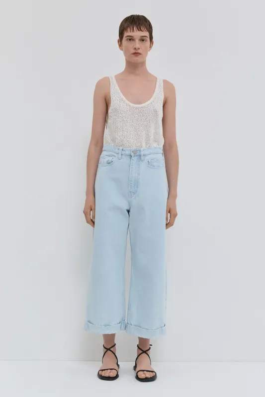 Pullosa Cropped Jeans made by Christian Wijnants