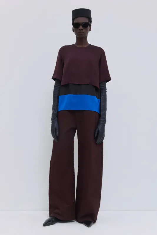 Tuno Colorblock Top made by Christian Wijnants
