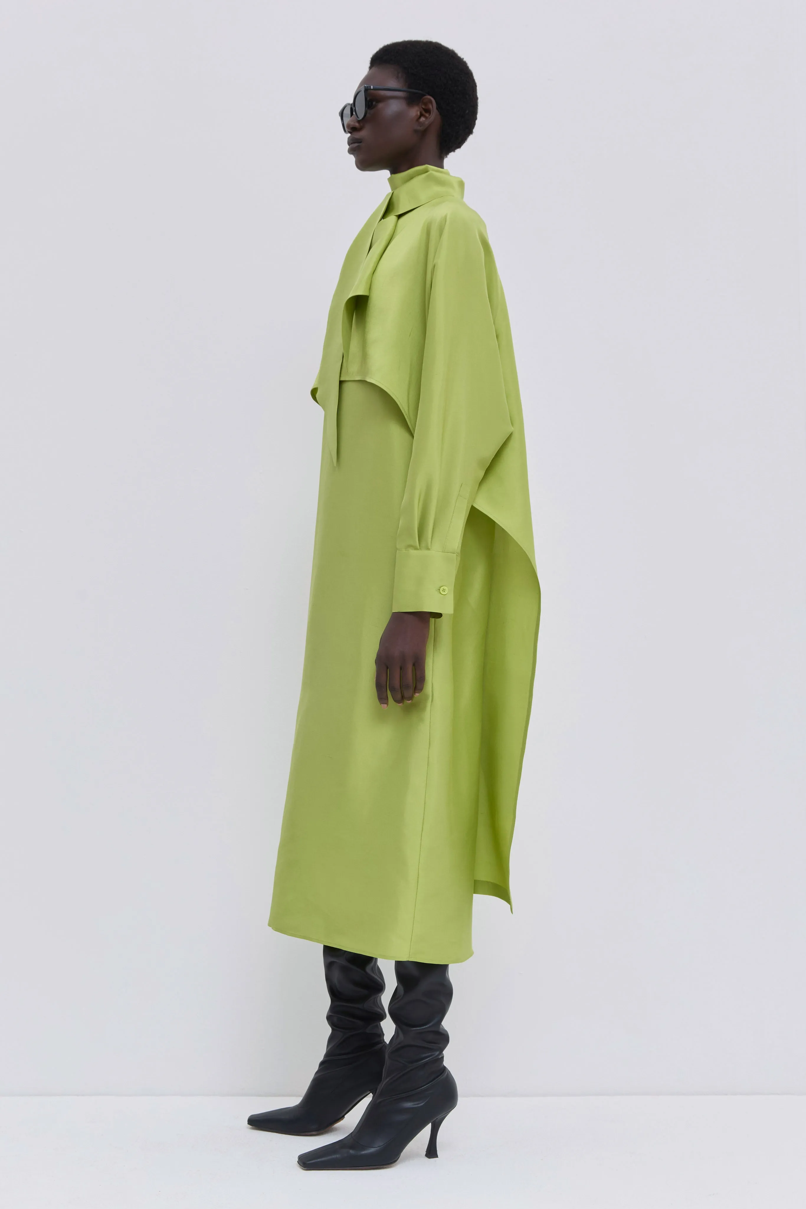 Dondo Silk Dress sold by Christian Wijnants product image thumbnail 2