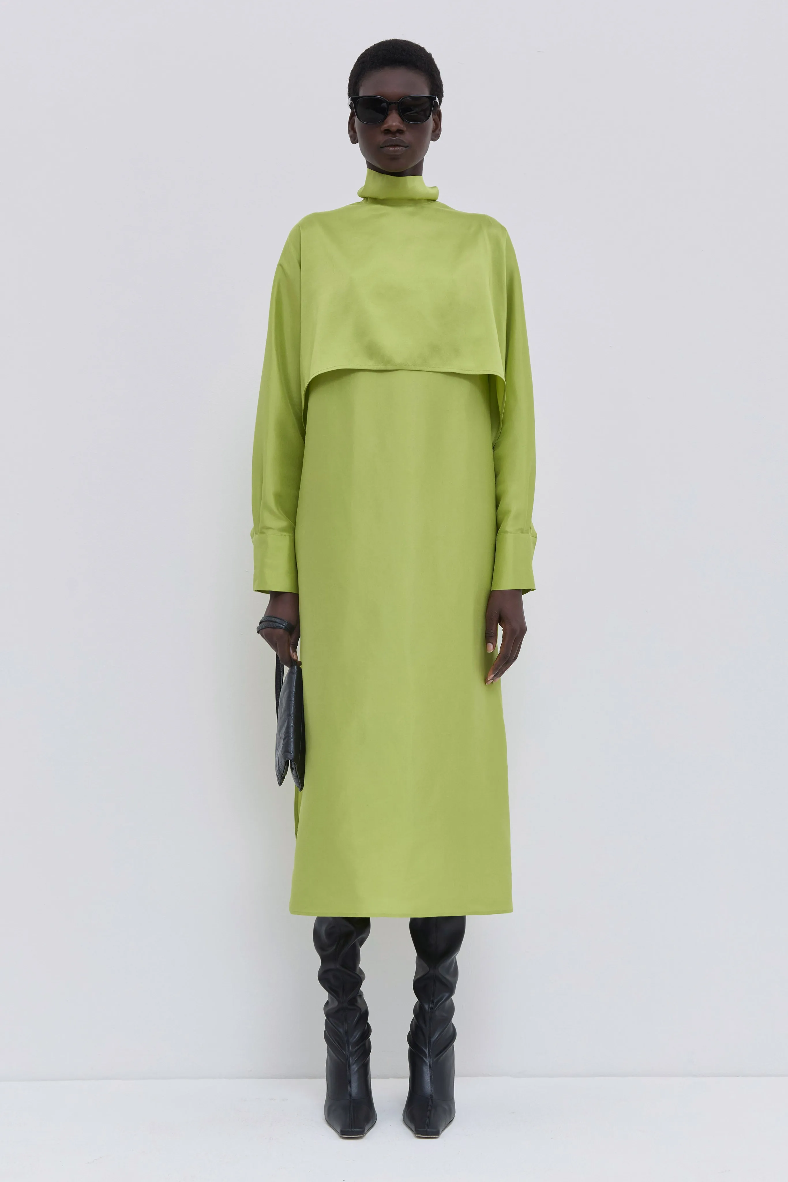 Dondo Silk Dress sold by Christian Wijnants product image thumbnail 3