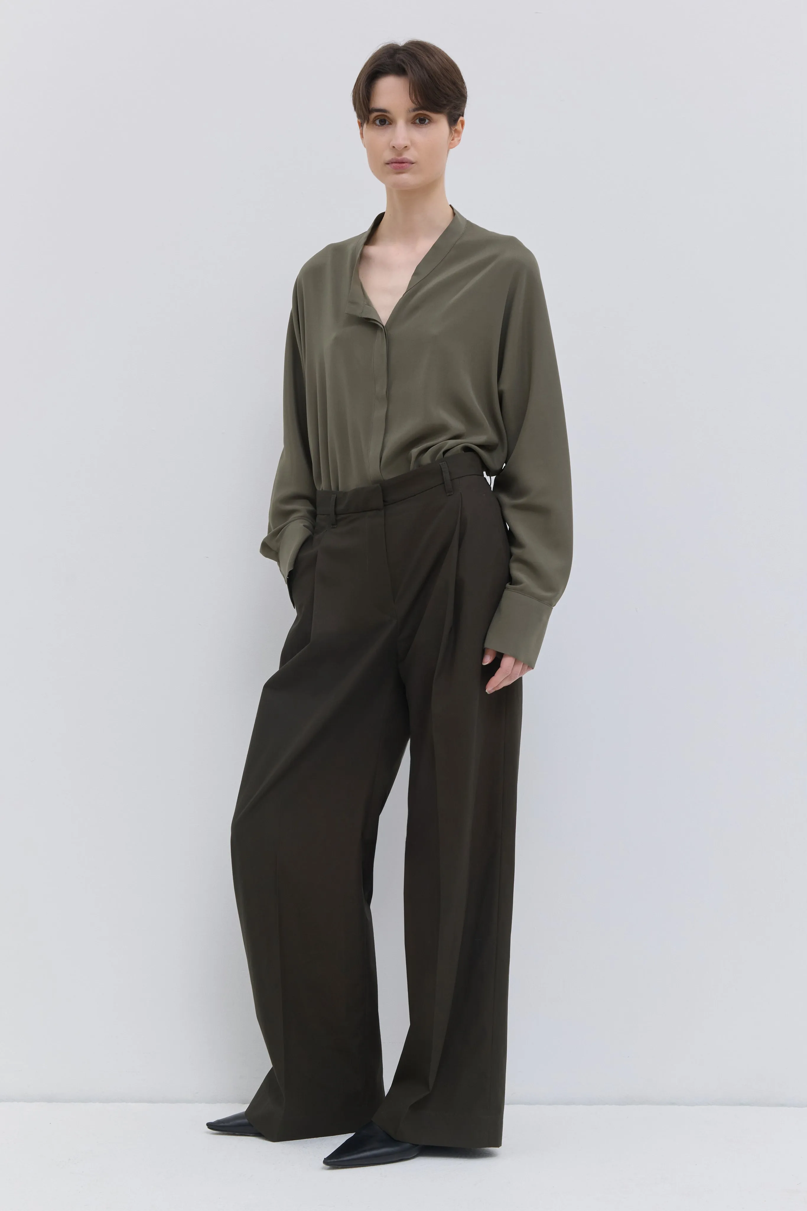 Pama Cotton Trousers sold by Christian Wijnants