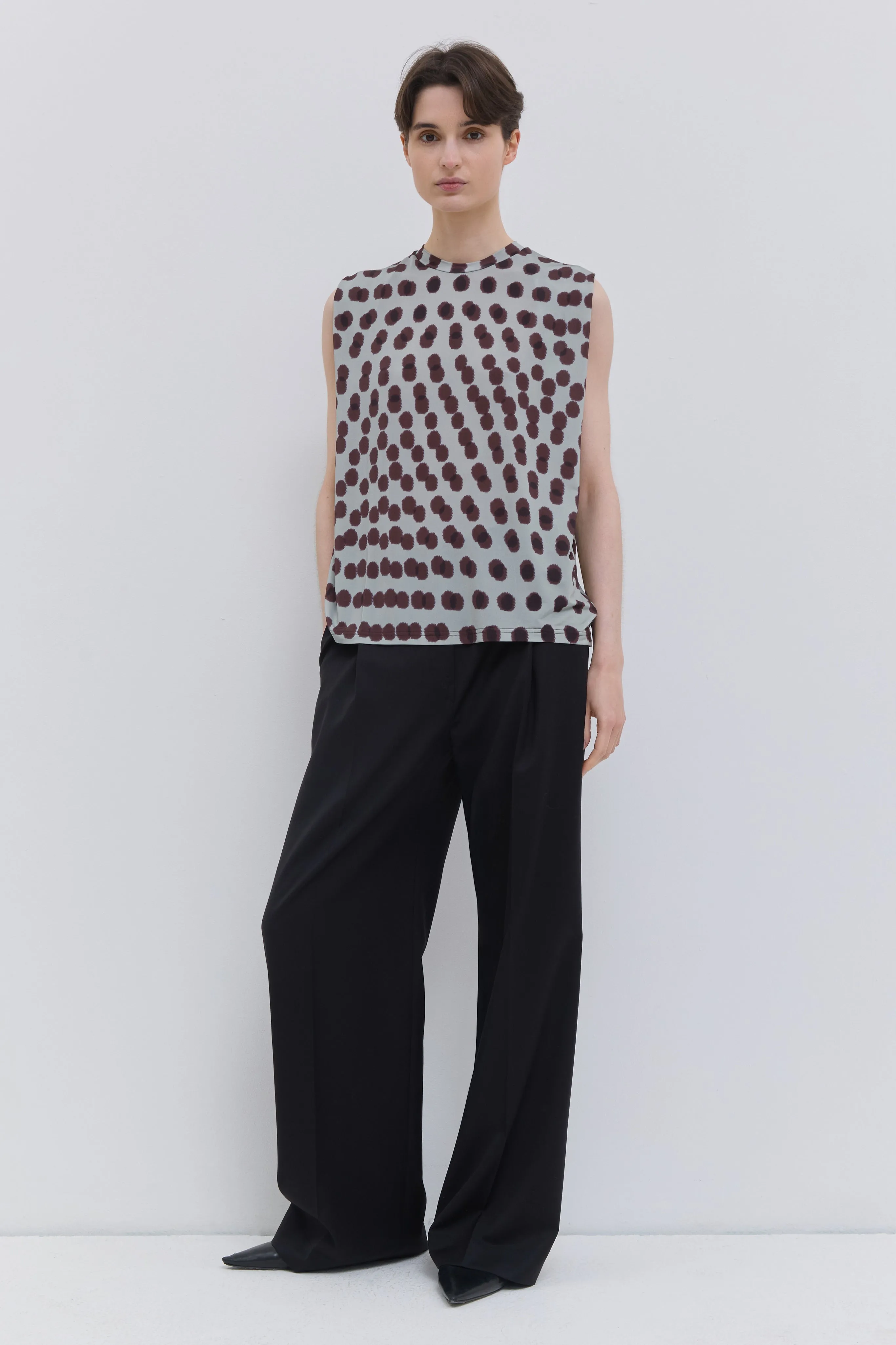 Tabansir Printed Jersey Top sold by Christian Wijnants product image thumbnail 2