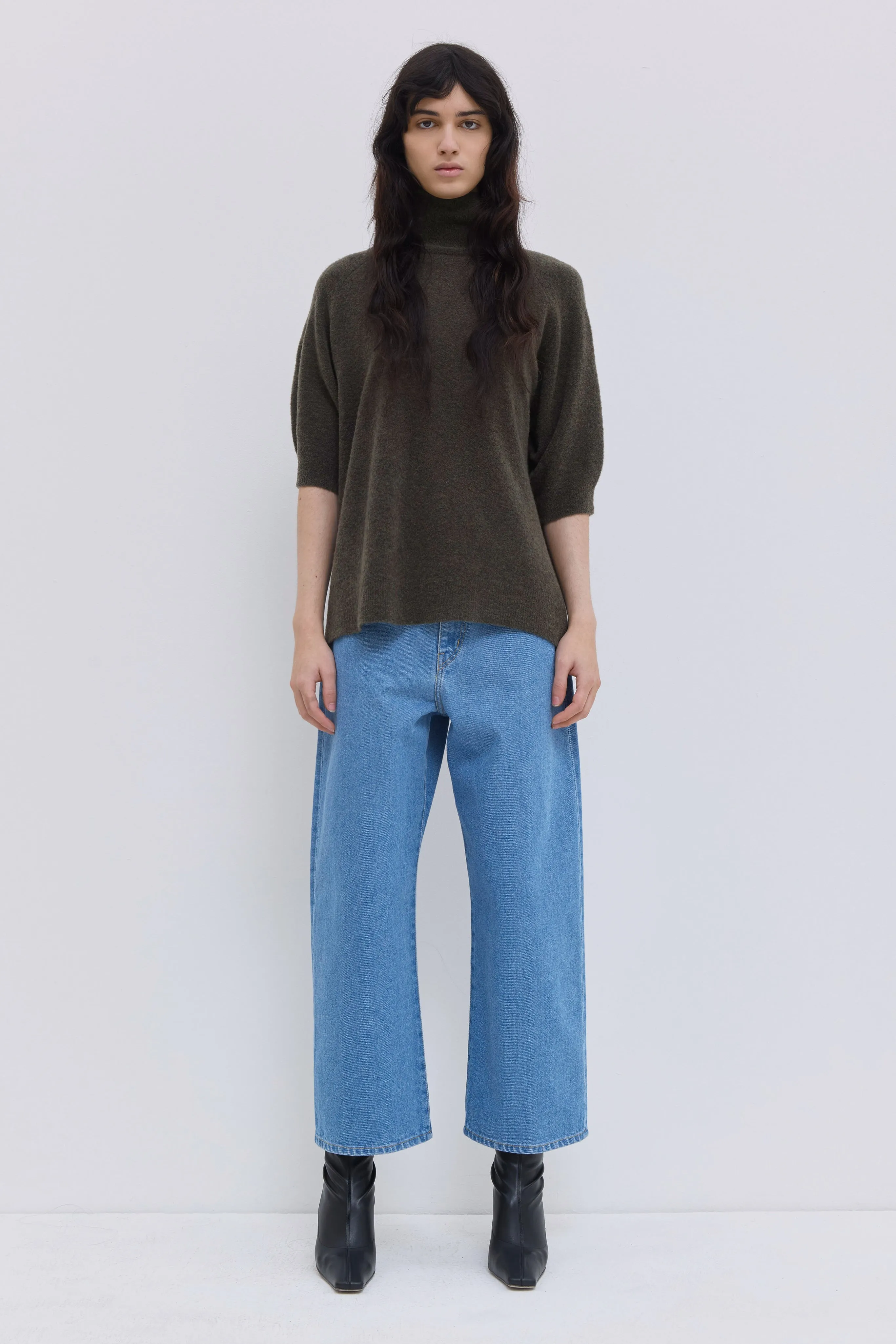 Kaluhu Turtleneck Knit Top sold by Christian Wijnants