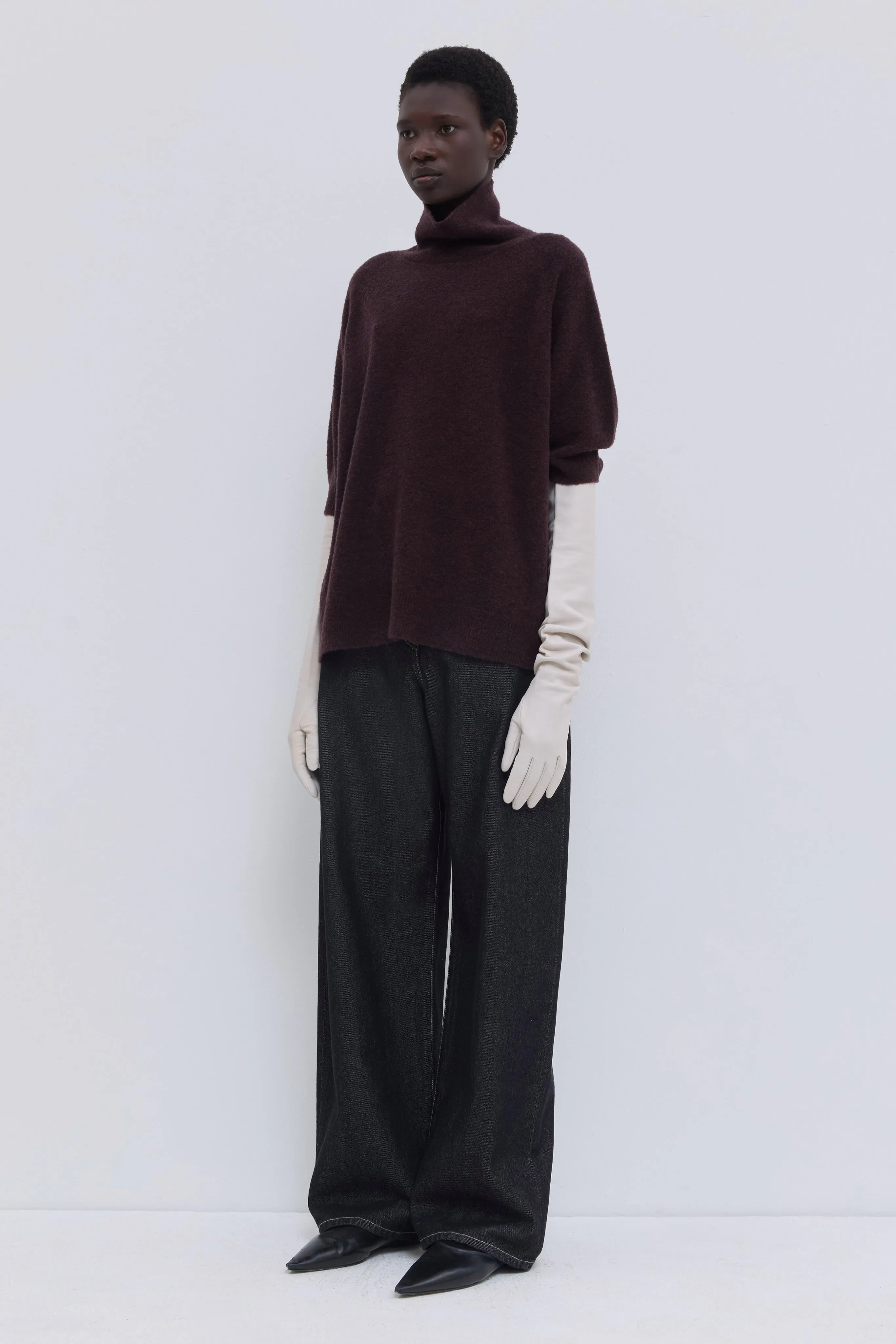 Kaluhu Turtleneck Knit Top sold by Christian Wijnants product image thumbnail 2