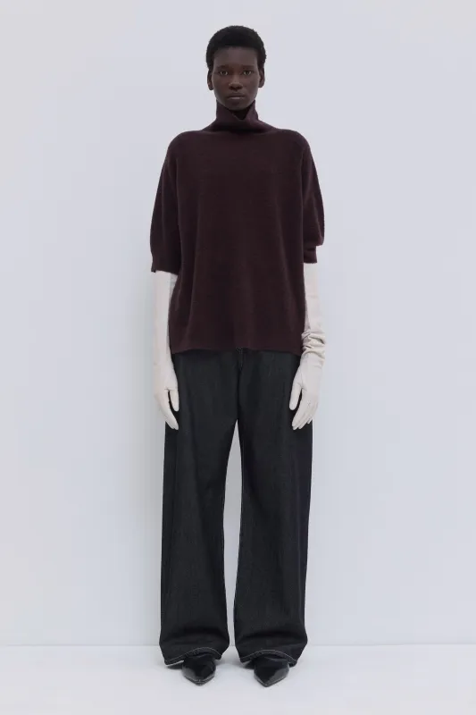 Kaluhu Turtleneck Knit Top made by Christian Wijnants