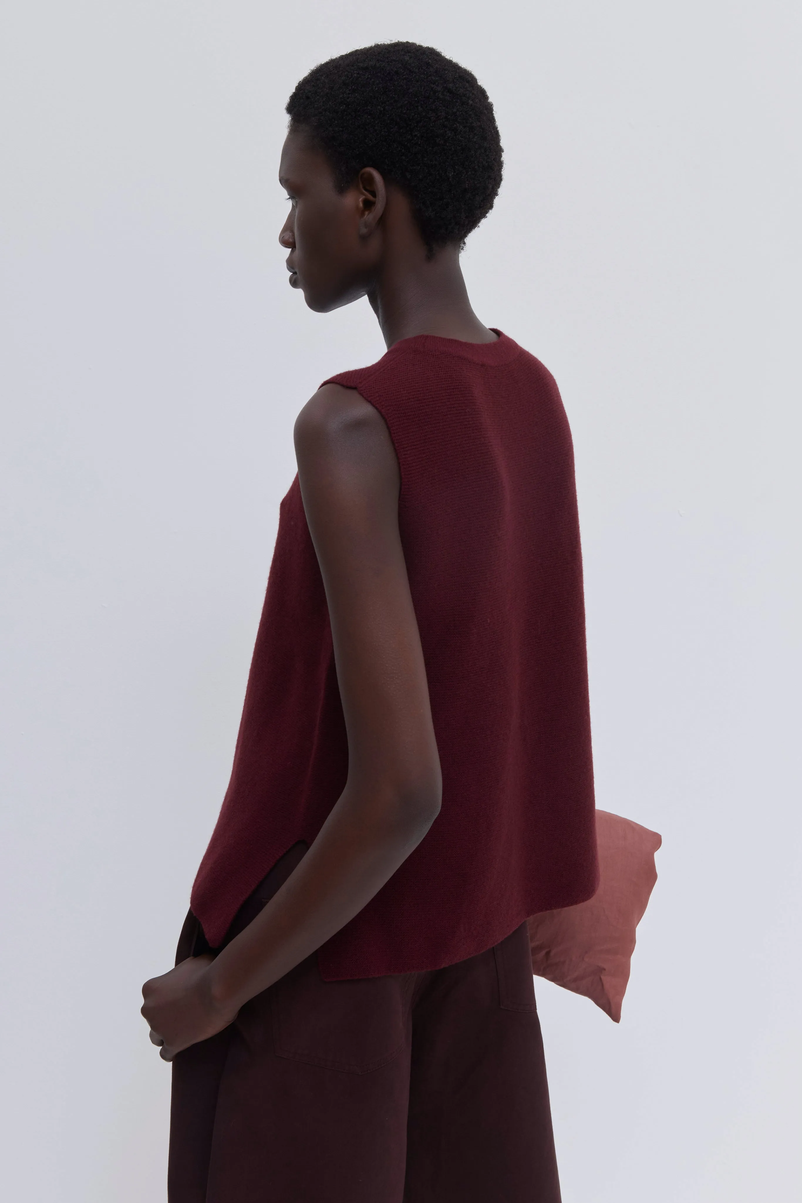 Kazeen Sleeveless Knit Top sold by Christian Wijnants product image thumbnail 4