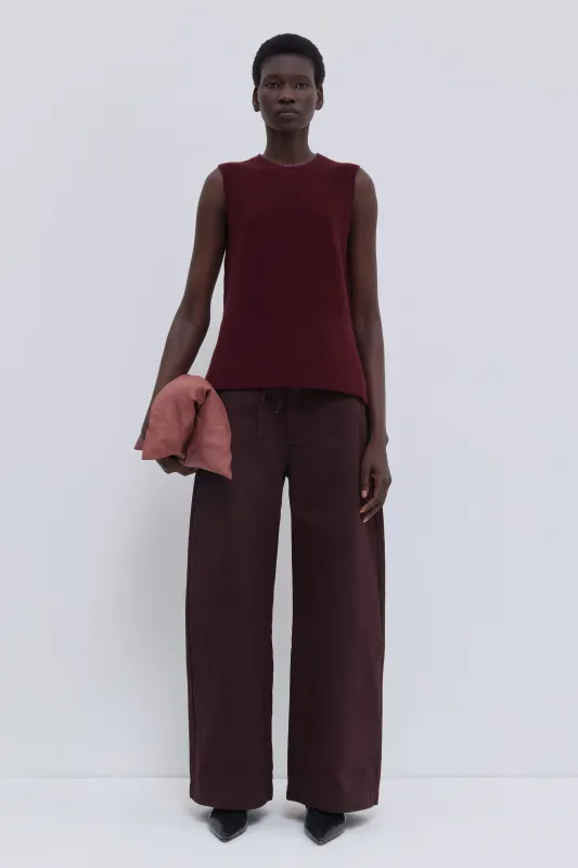 Kazeen Sleeveless Knit Top made by Christian Wijnants