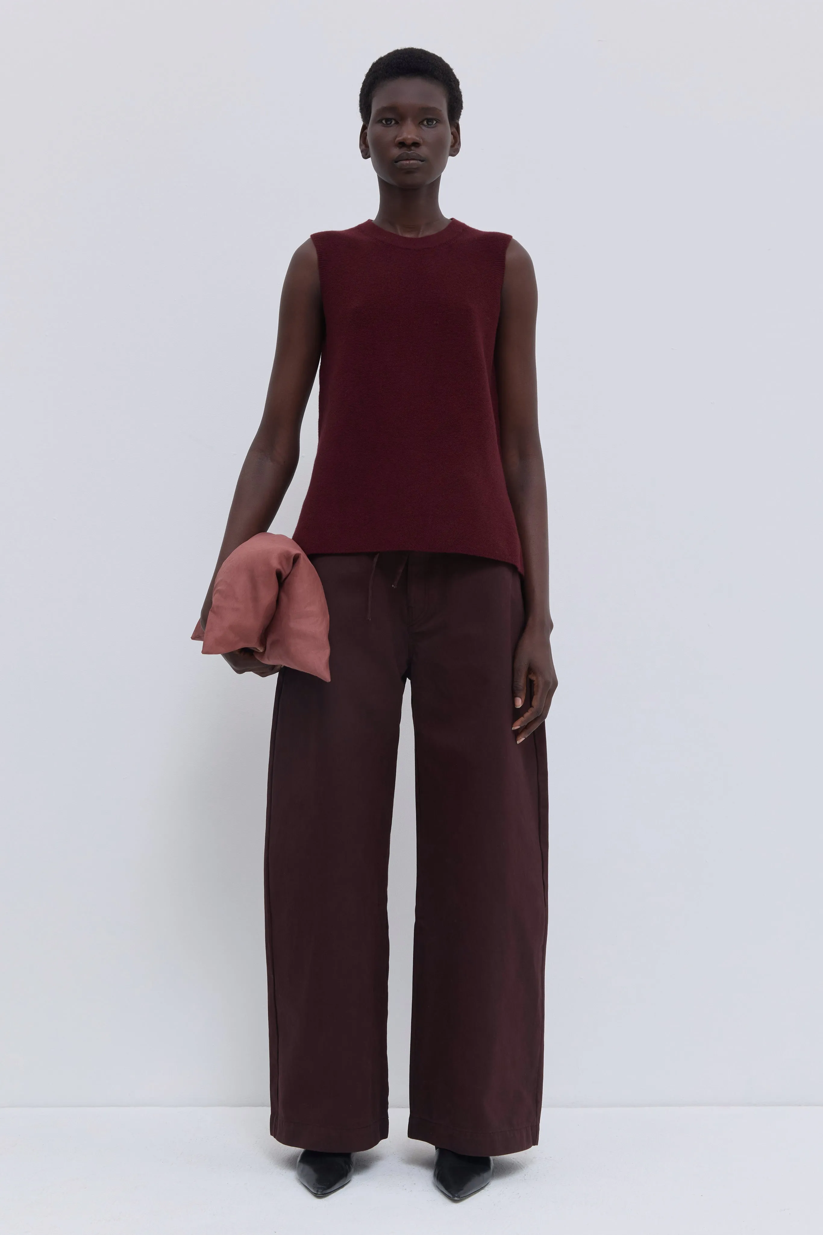 Kazeen Sleeveless Knit Top sold by Christian Wijnants