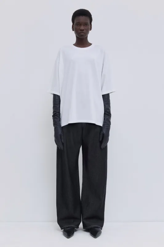 Kenzen Cotton Top with Back Strap made by Christian Wijnants