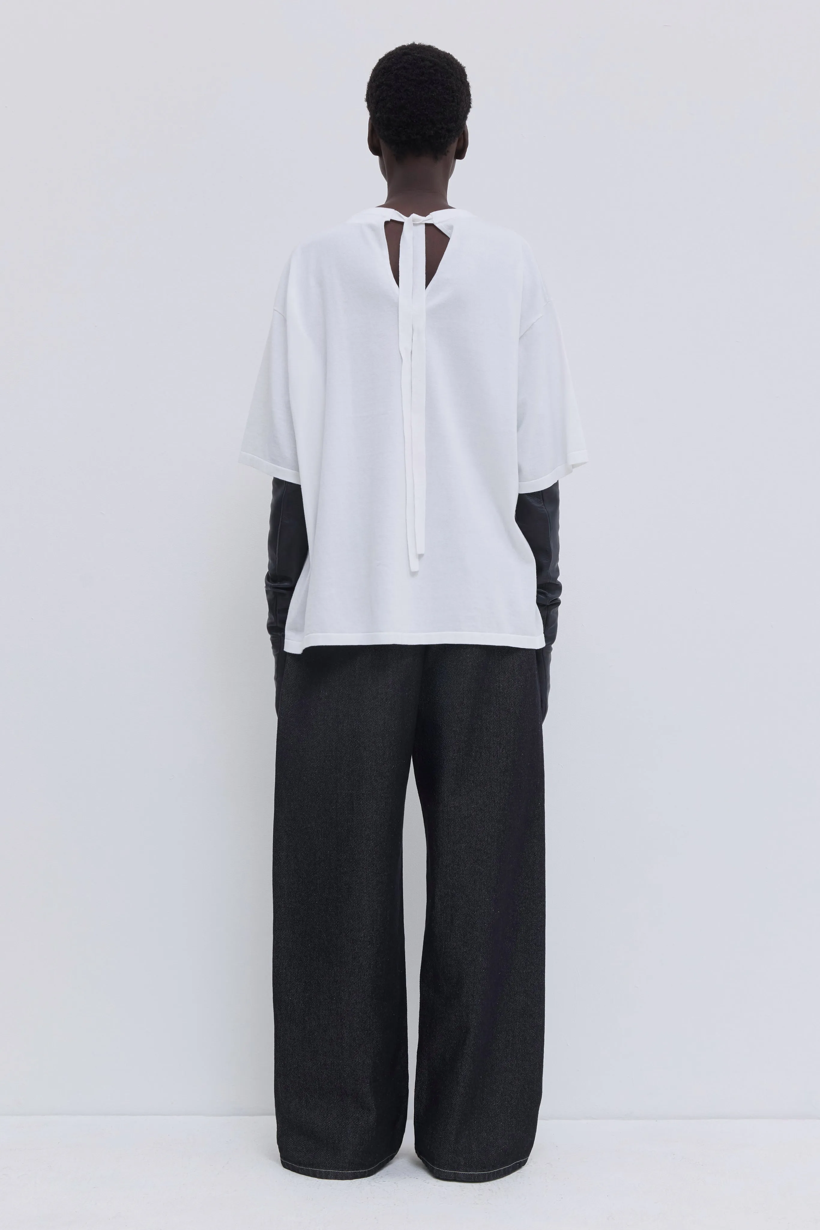 Kenzen Cotton Top with Back Strap sold by Christian Wijnants product image thumbnail 3