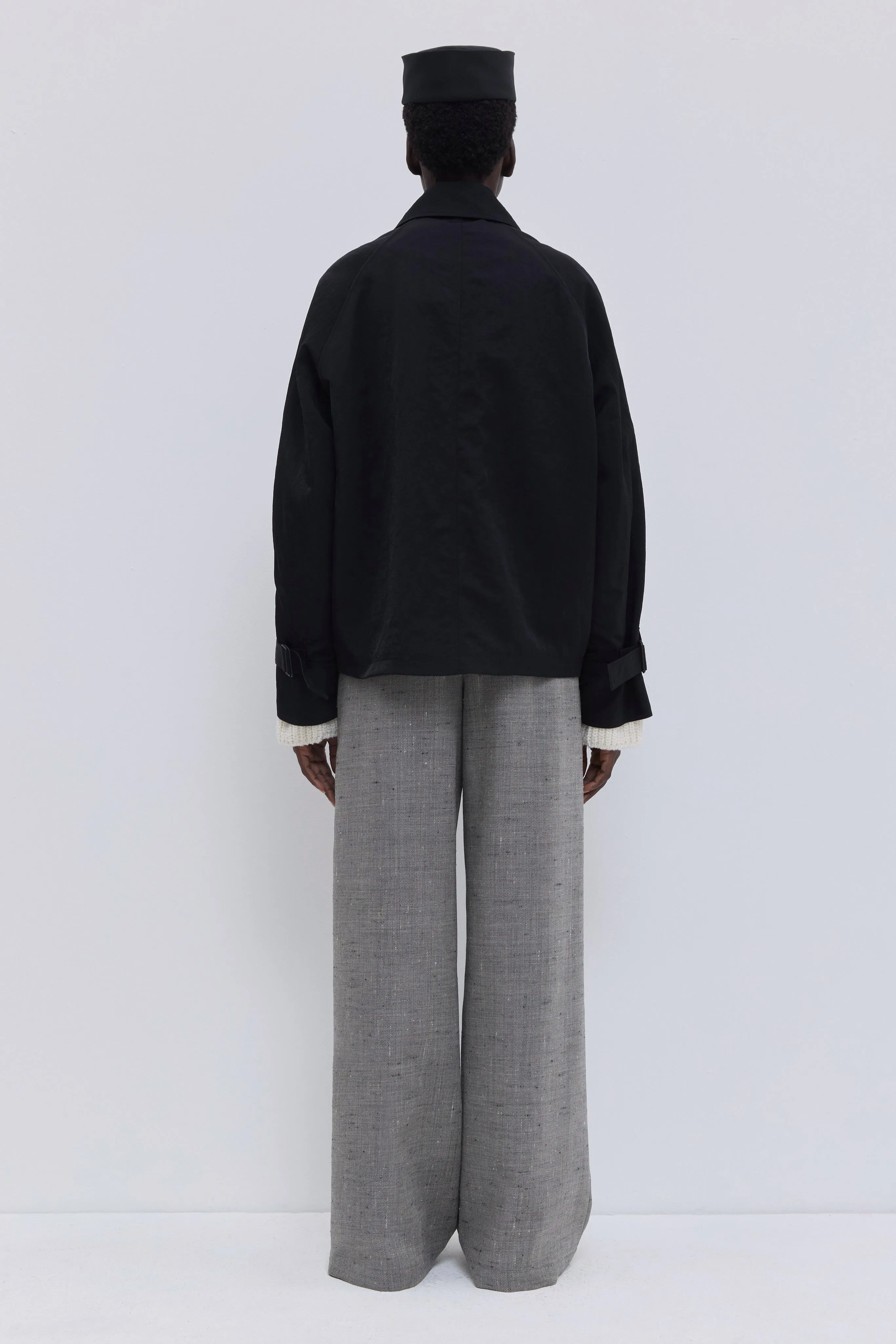 Jirami Raglan-Sleeve Jacket with Collar sold by Christian Wijnants product image thumbnail 5