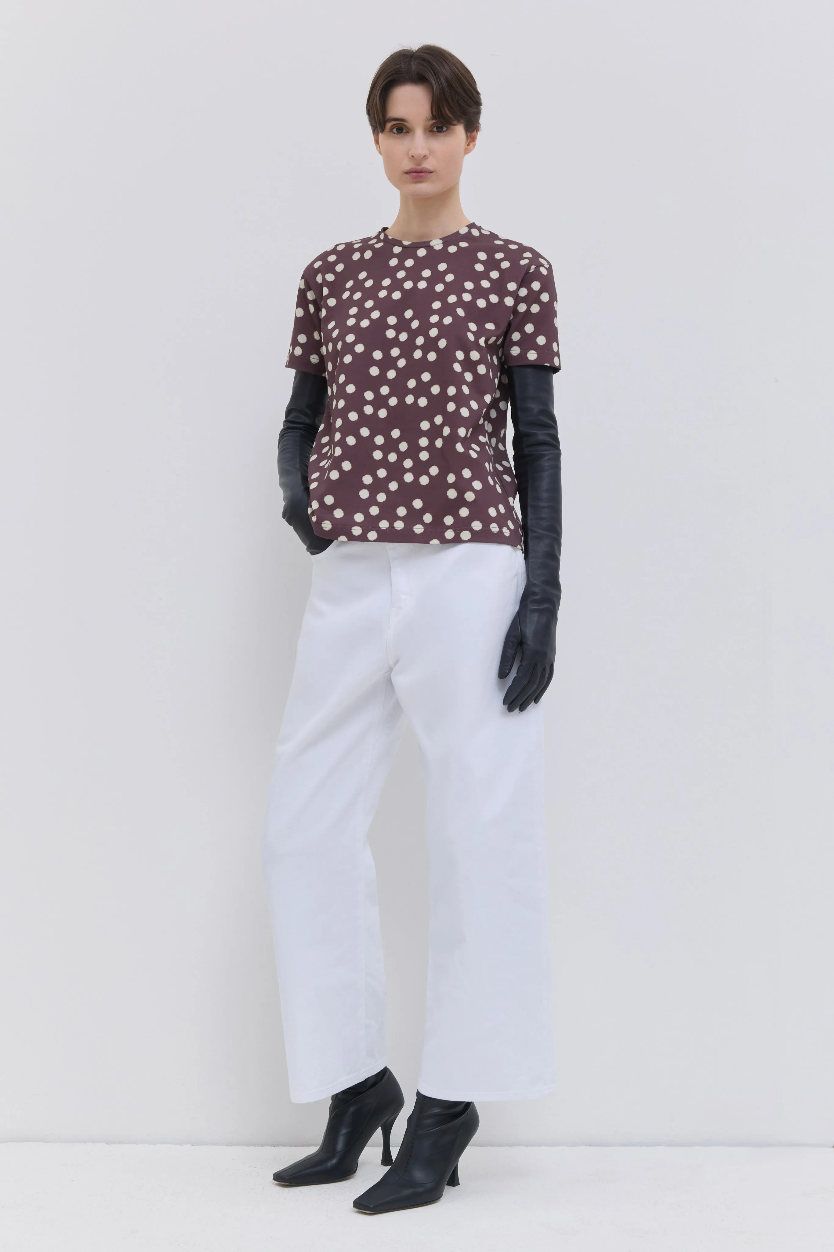 Pavia Cropped Wide-Leg Denim Pants sold by Christian Wijnants product image thumbnail 4