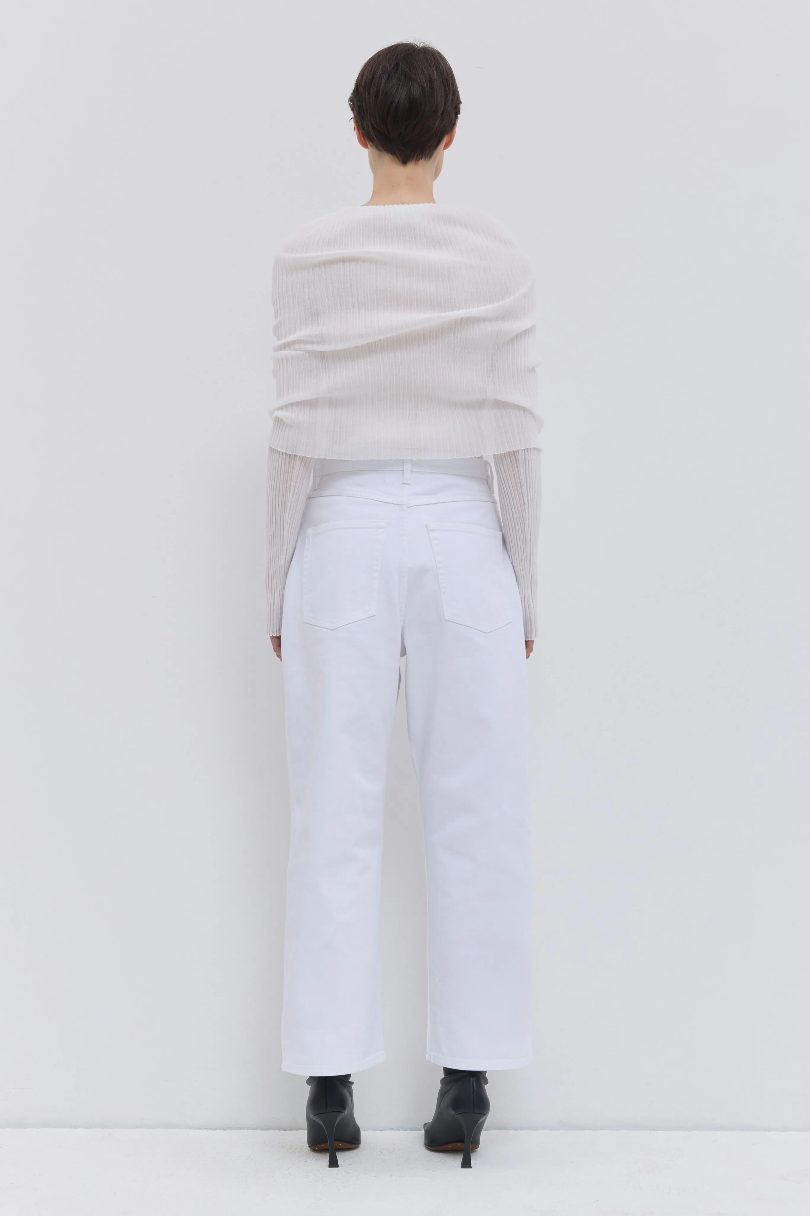 Pavia Cropped Wide-Leg Denim Pants sold by Christian Wijnants product image thumbnail 2