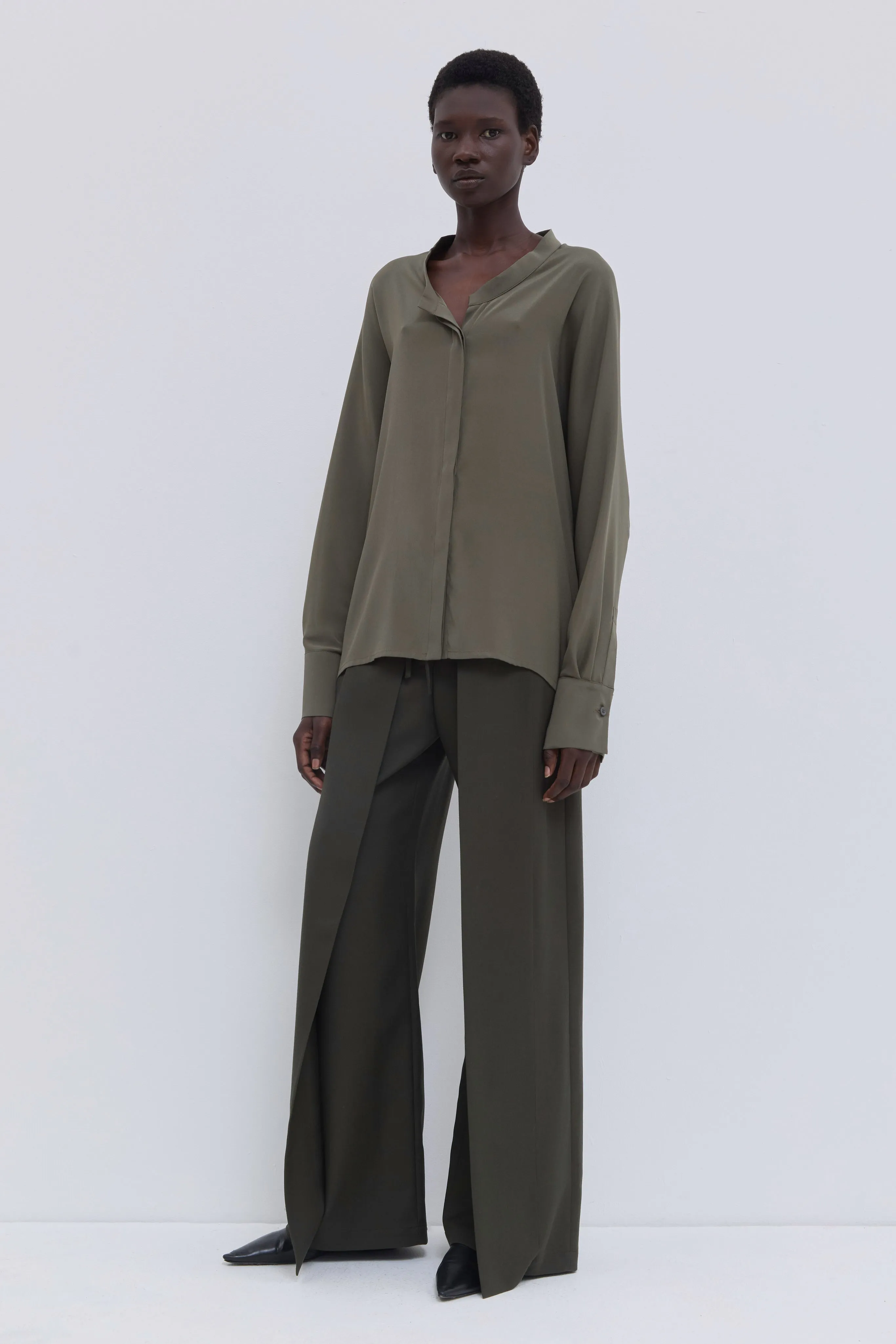 Tareth Batwing Shirt sold by Christian Wijnants product image thumbnail 3