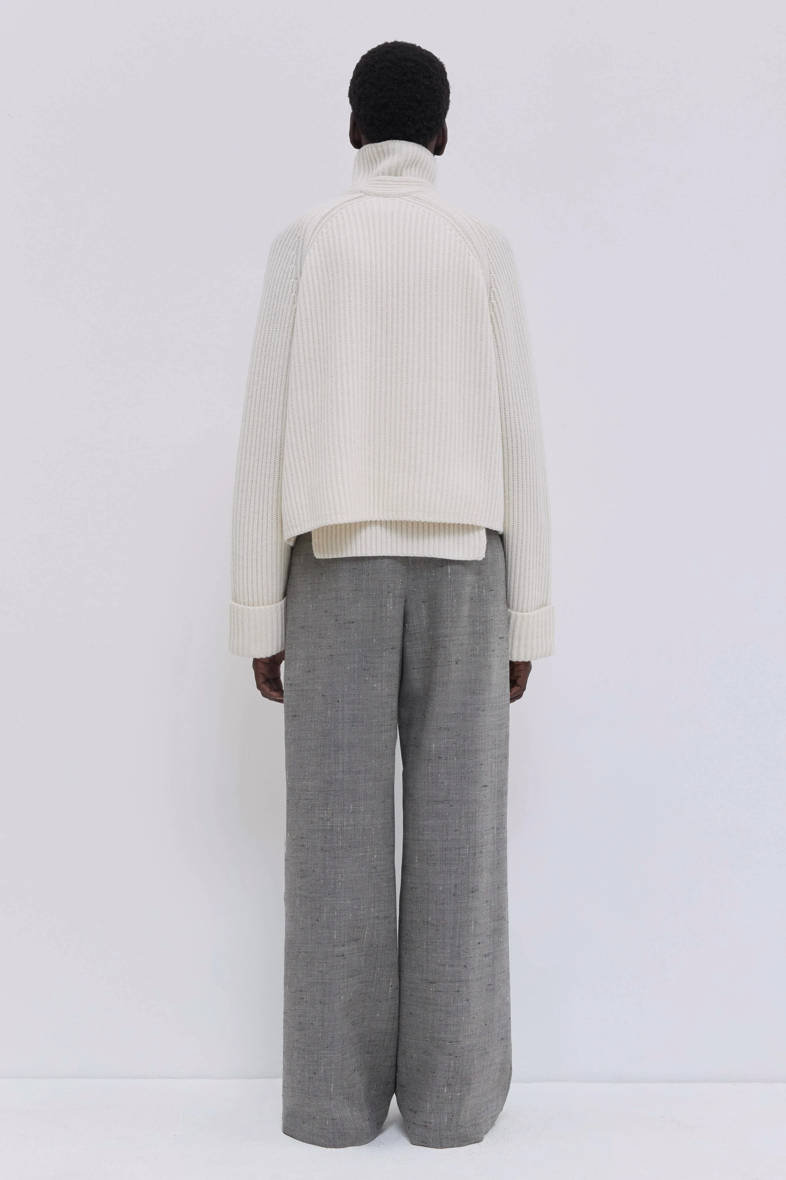 Kavari Ribbed Zip Cardigan sold by Christian Wijnants product image thumbnail 3