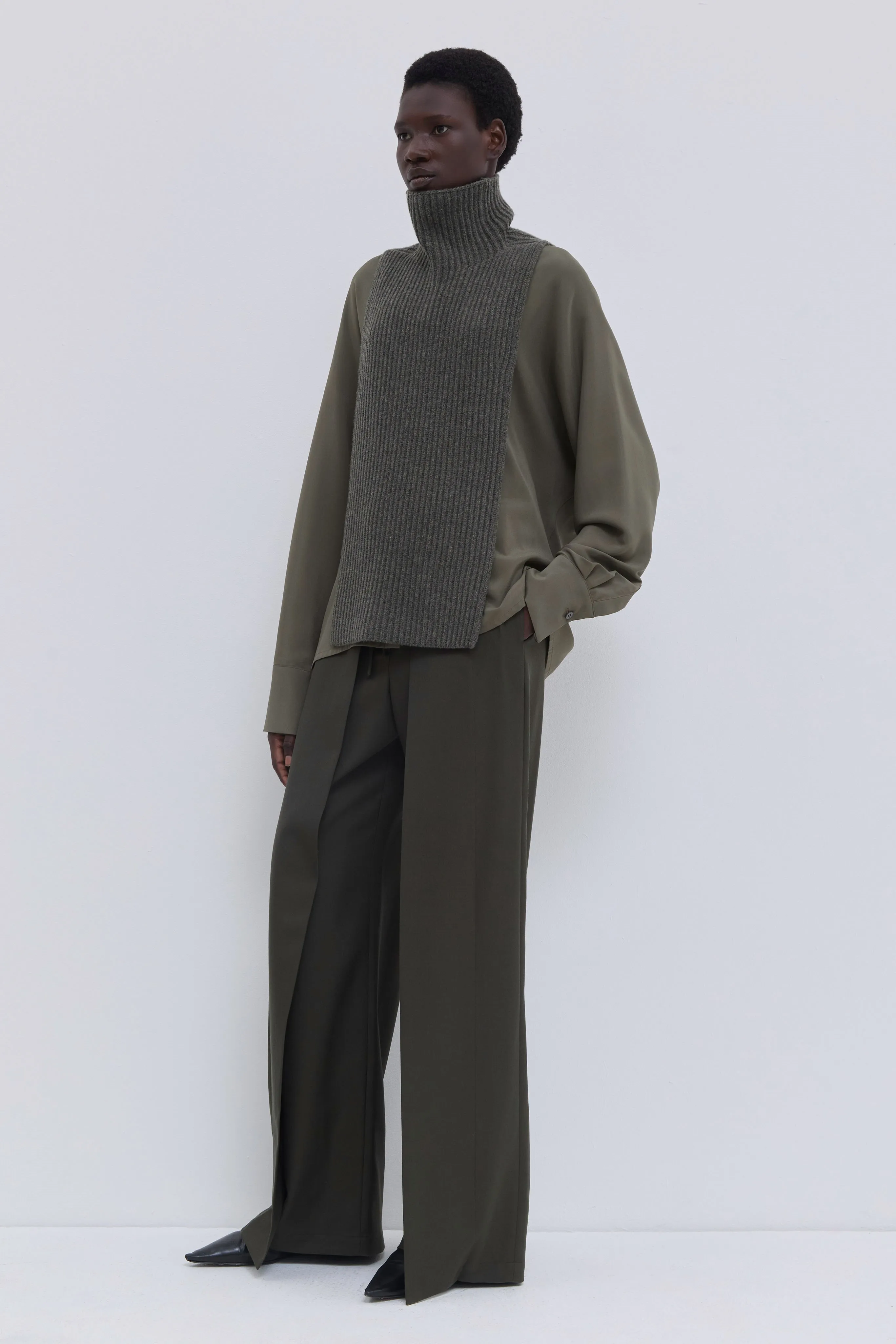 Kawsar Ribbed Knit Bib sold by Christian Wijnants product image thumbnail 2