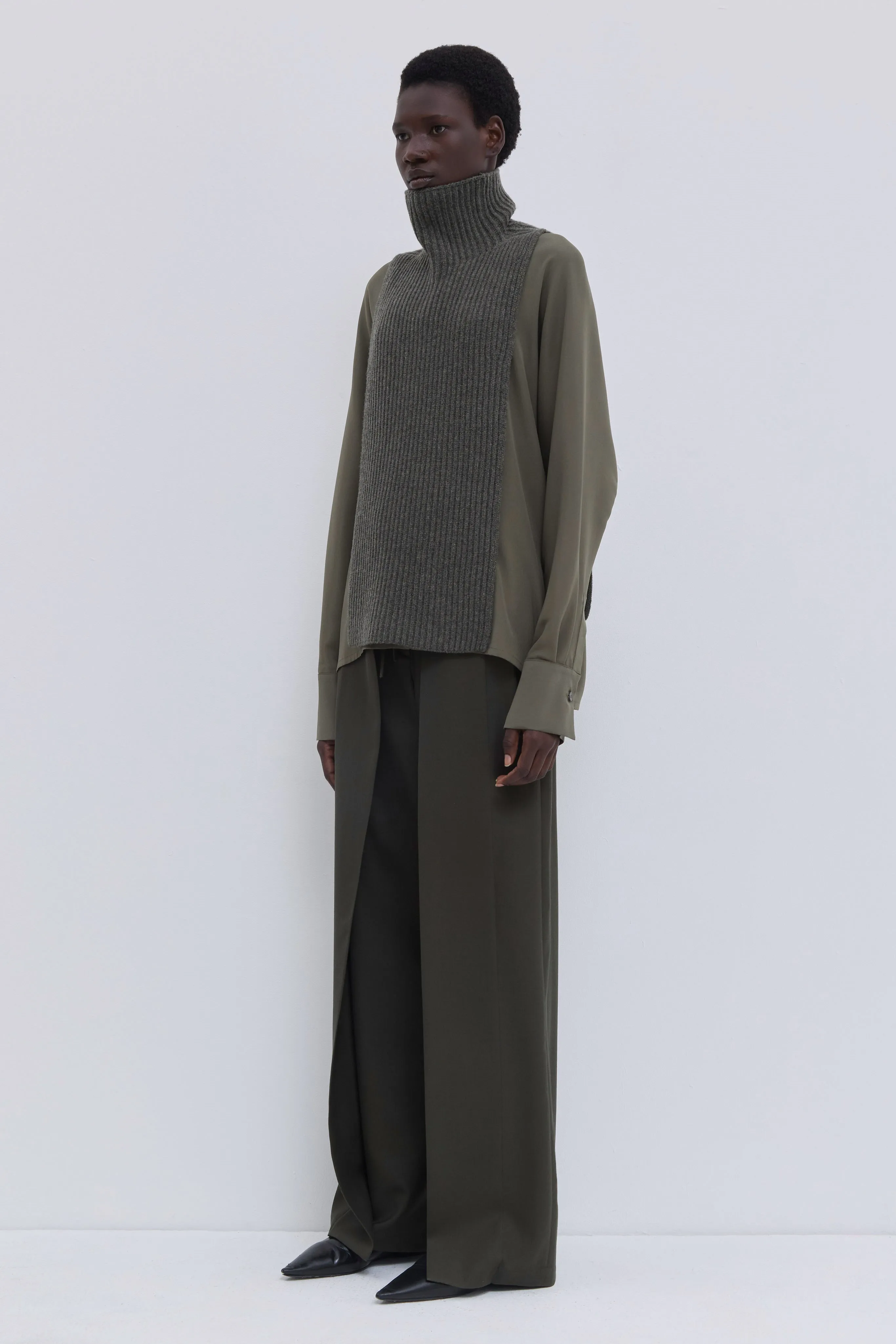 Kawsar Ribbed Knit Bib sold by Christian Wijnants product image thumbnail 3
