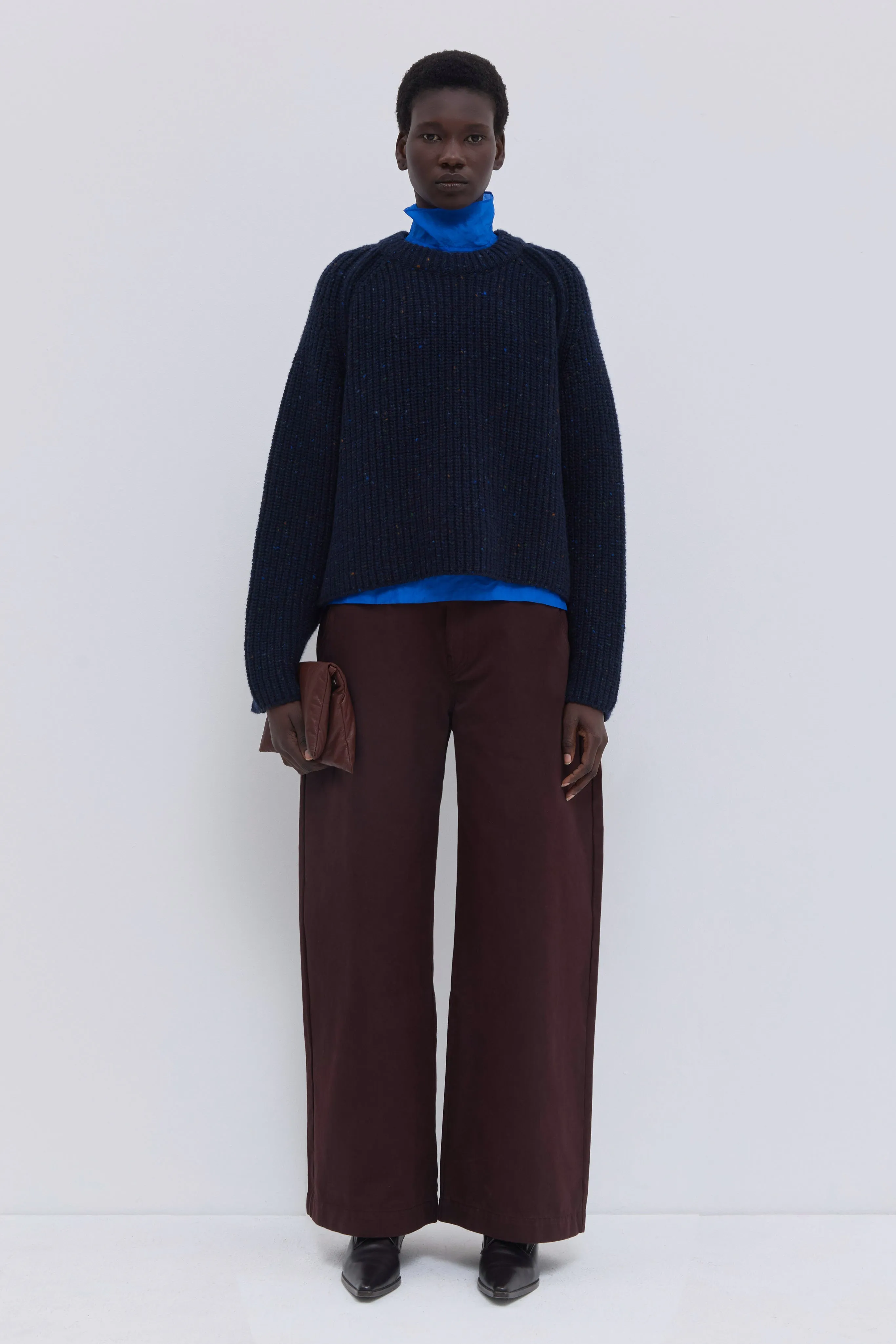 Kamien Ribbed Crewneck Sweater sold by Christian Wijnants product image thumbnail 2