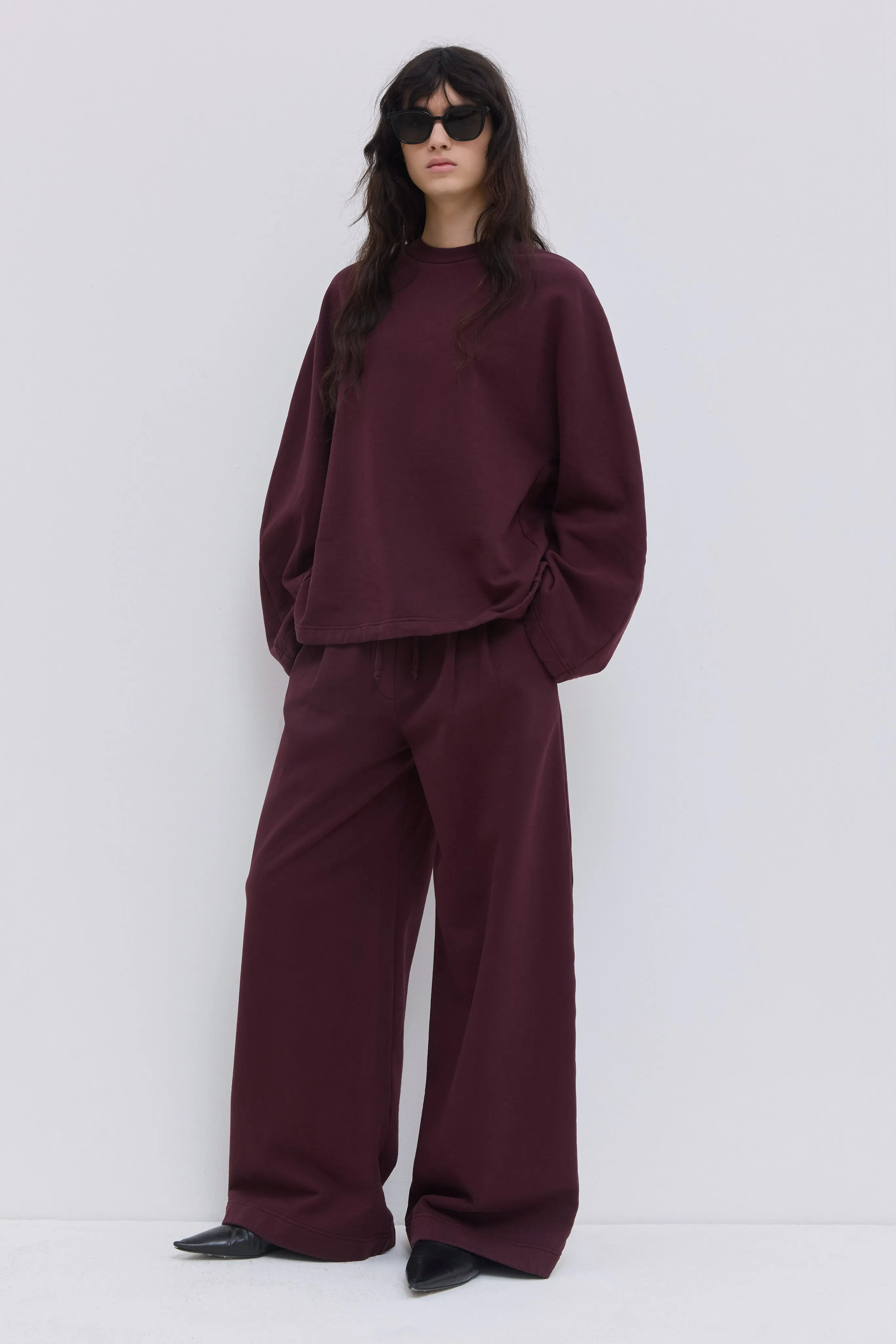 Tahoras Garment-Dyed Sweatshirt sold by Christian Wijnants product image thumbnail 3