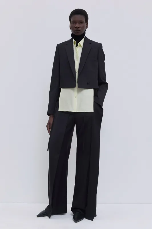 Jordia Cropped Tailored Blazer made by Christian Wijnants