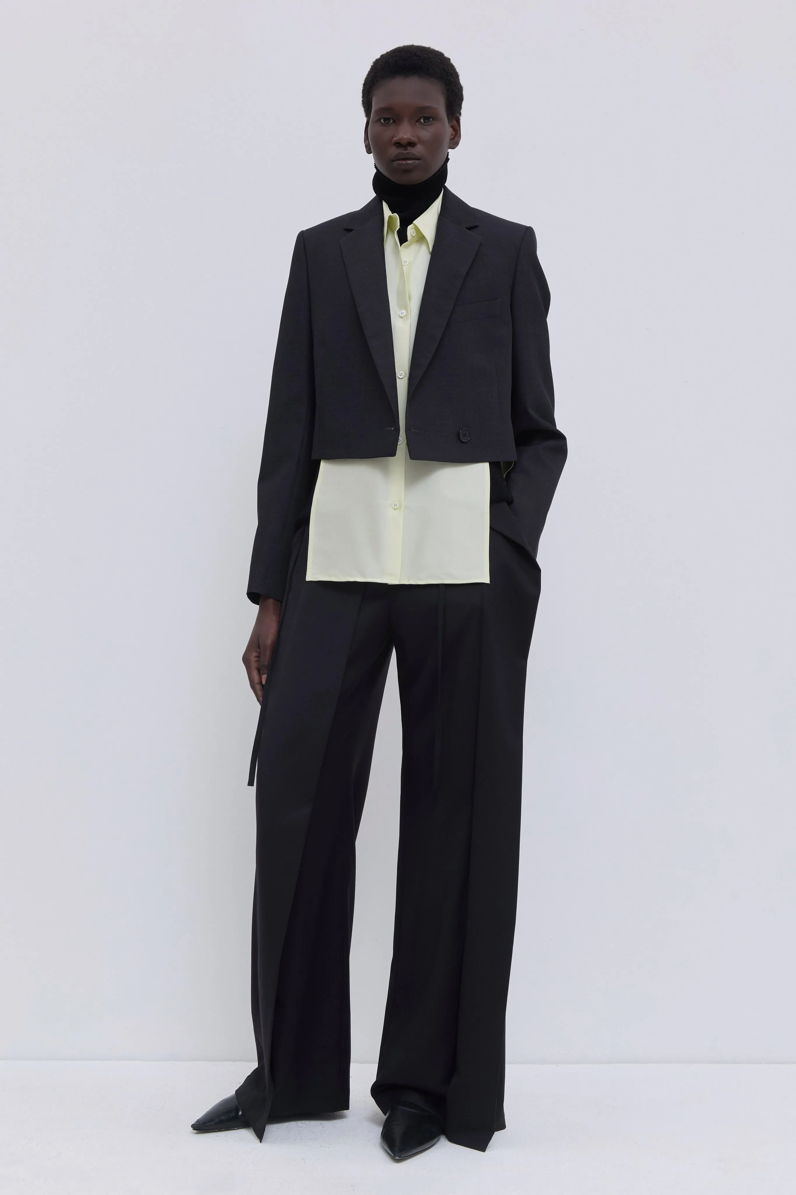 Jordia Cropped Tailored Blazer sold by Christian Wijnants