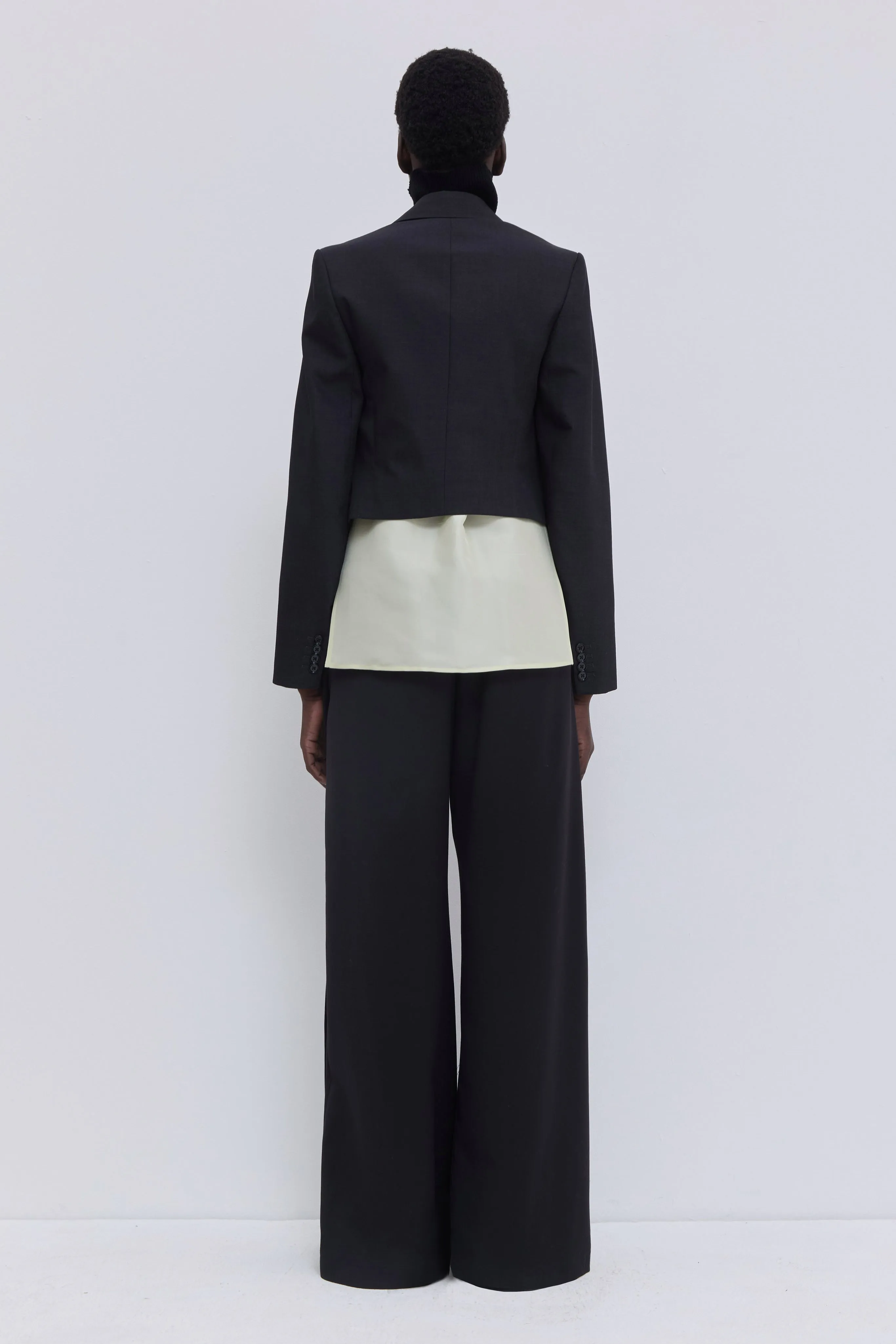 Jordia Cropped Tailored Blazer sold by Christian Wijnants product image thumbnail 5