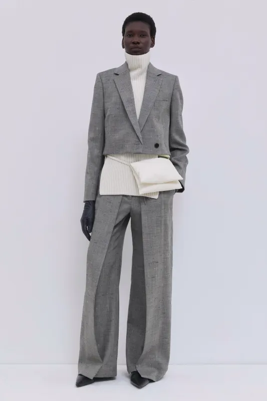 Jordia Cropped Tailored Blazer made by Christian Wijnants