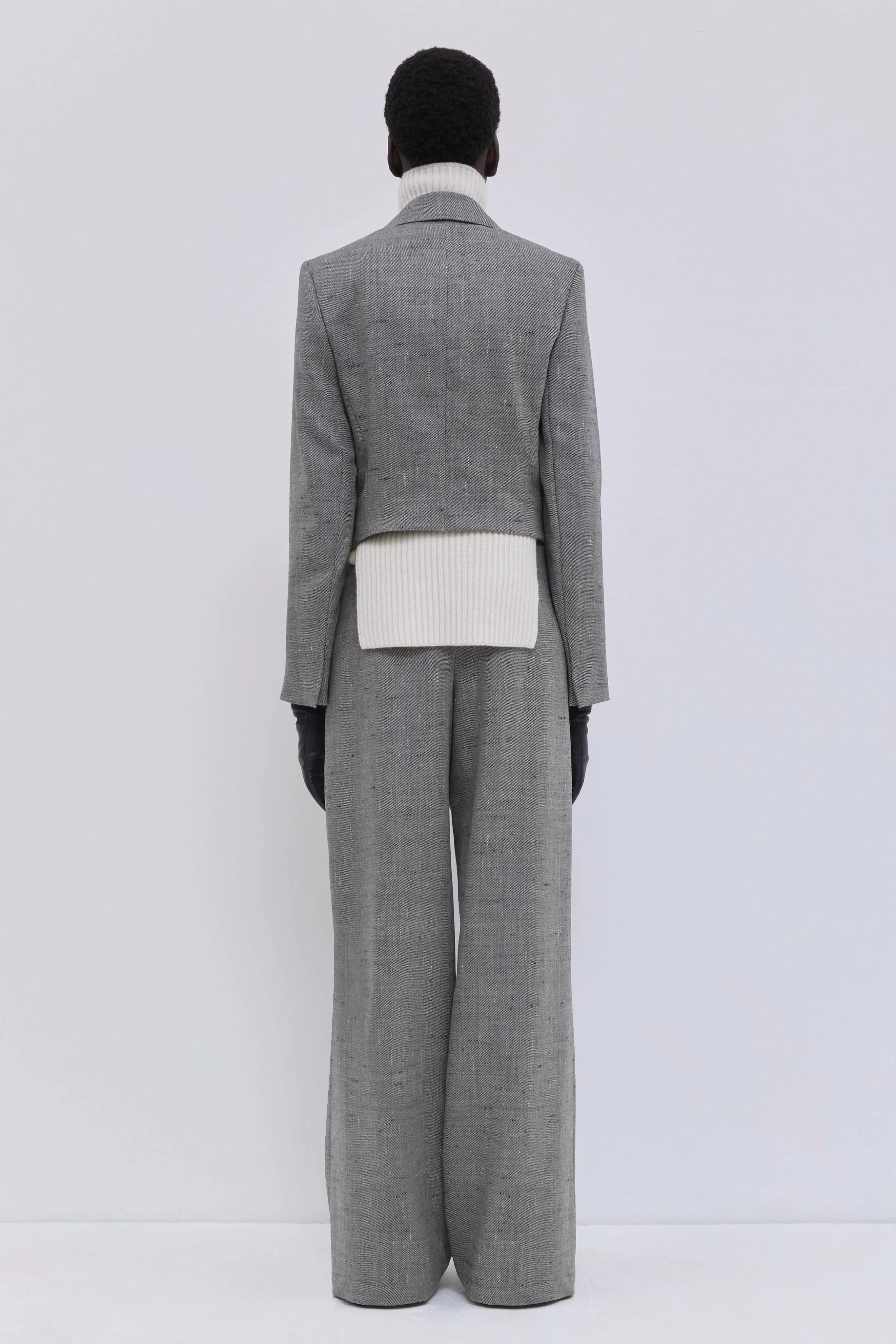 Jordia Cropped Tailored Blazer sold by Christian Wijnants product image thumbnail 4