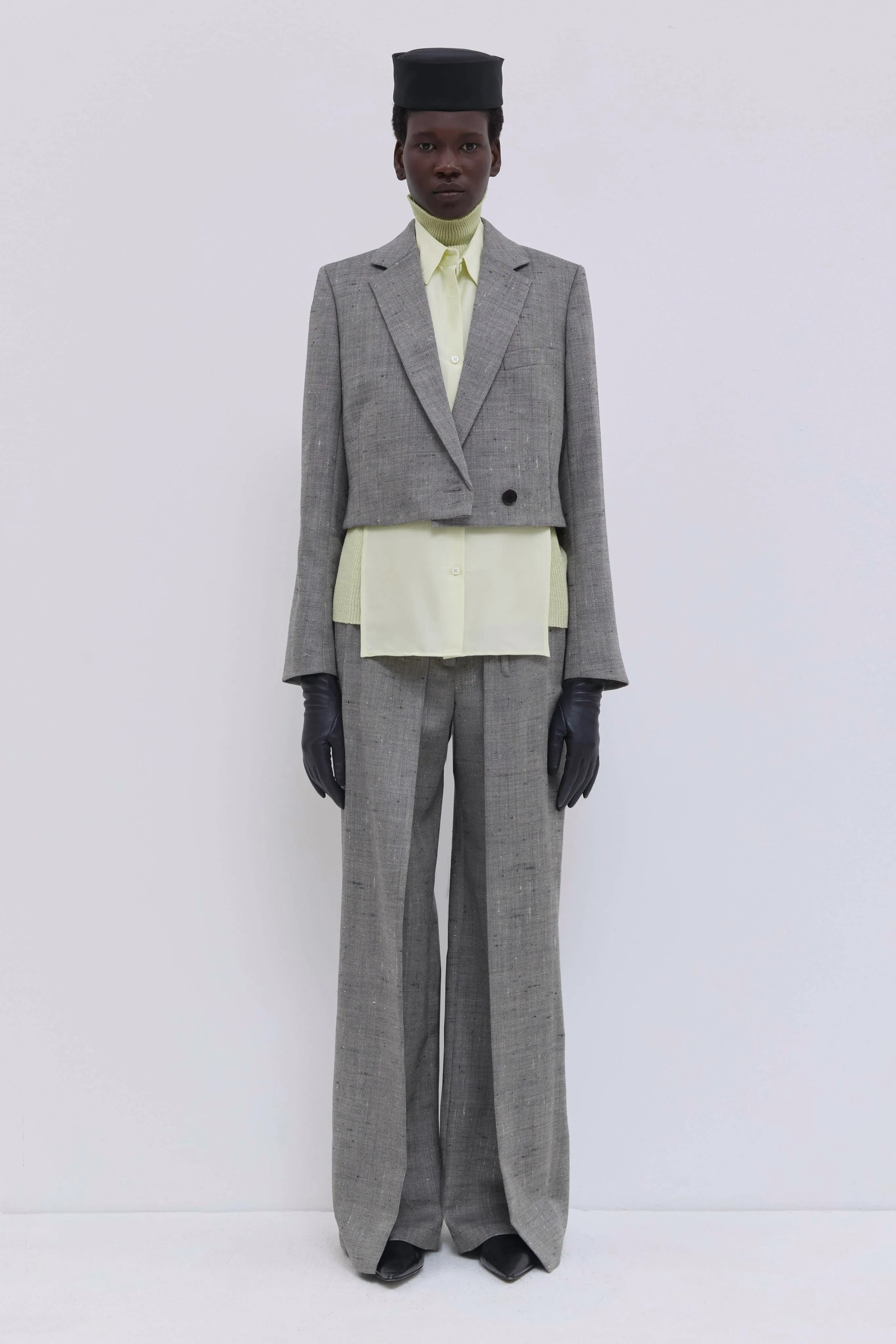 Jordia Cropped Tailored Blazer sold by Christian Wijnants product image thumbnail 5