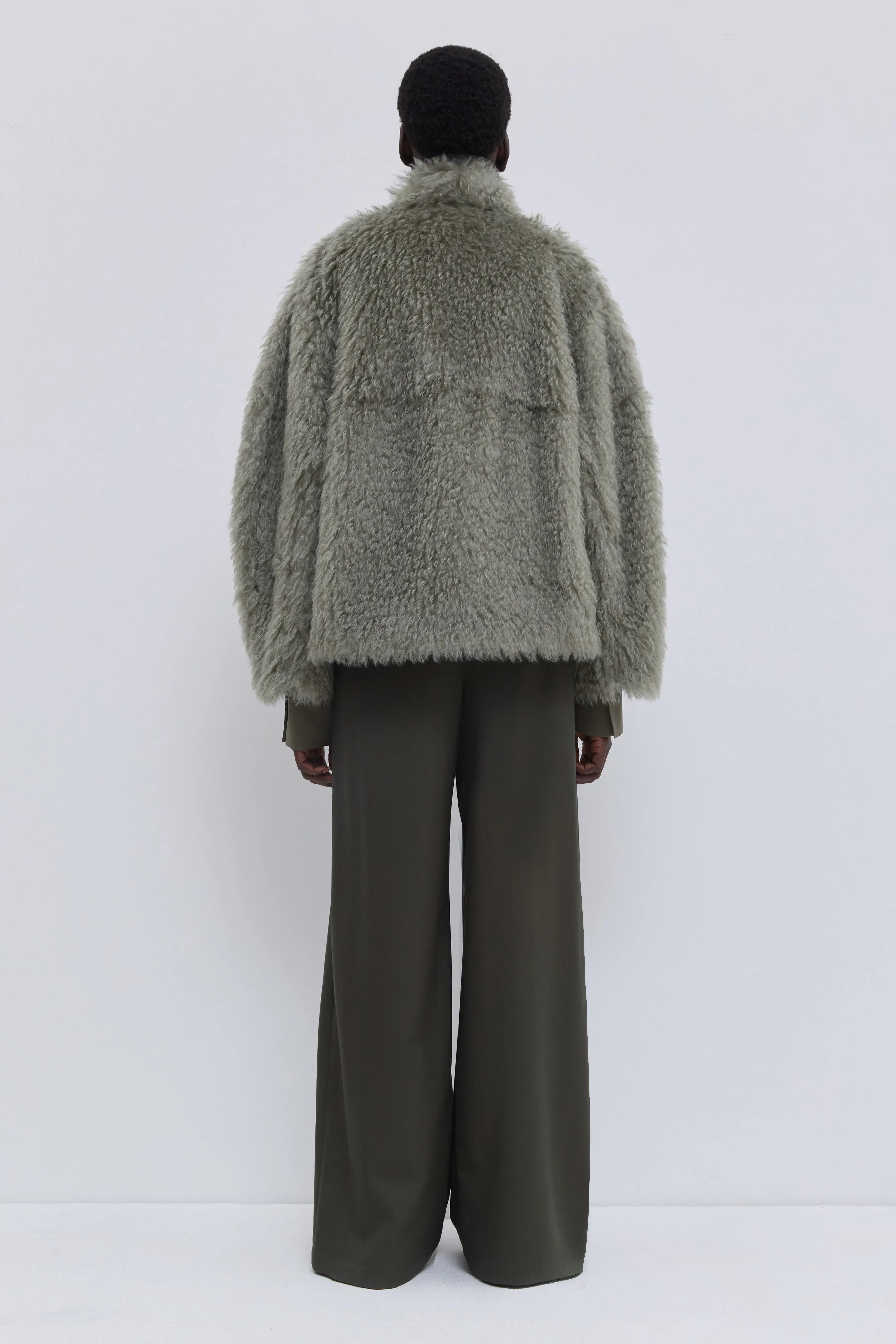 Javina Faux Fur Jacket sold by Christian Wijnants product image thumbnail 5