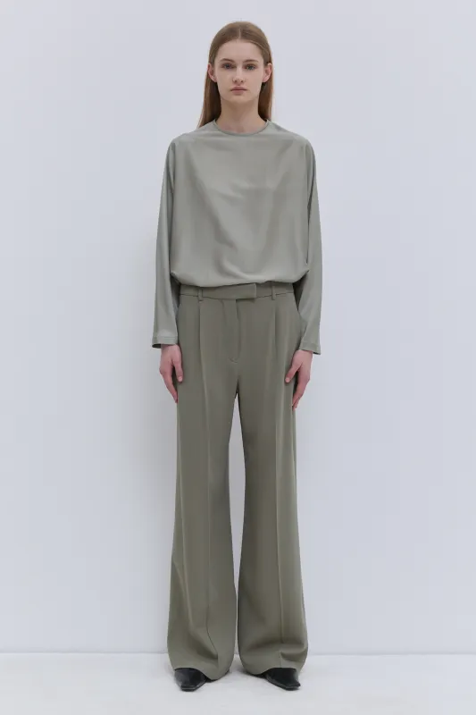 Tavax Silk Batwing Sleeve Top made by Christian Wijnants