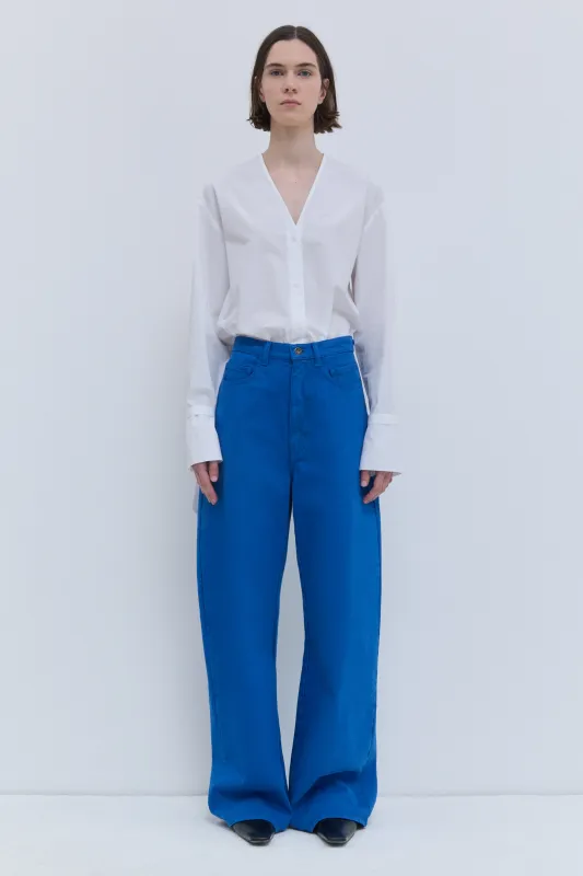 Pullos Wide-Fit Denim Jeans made by Christian Wijnants