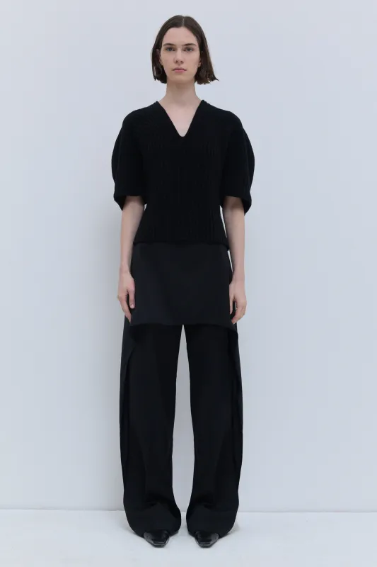 Kisha Ribbed Knit made by Christian Wijnants